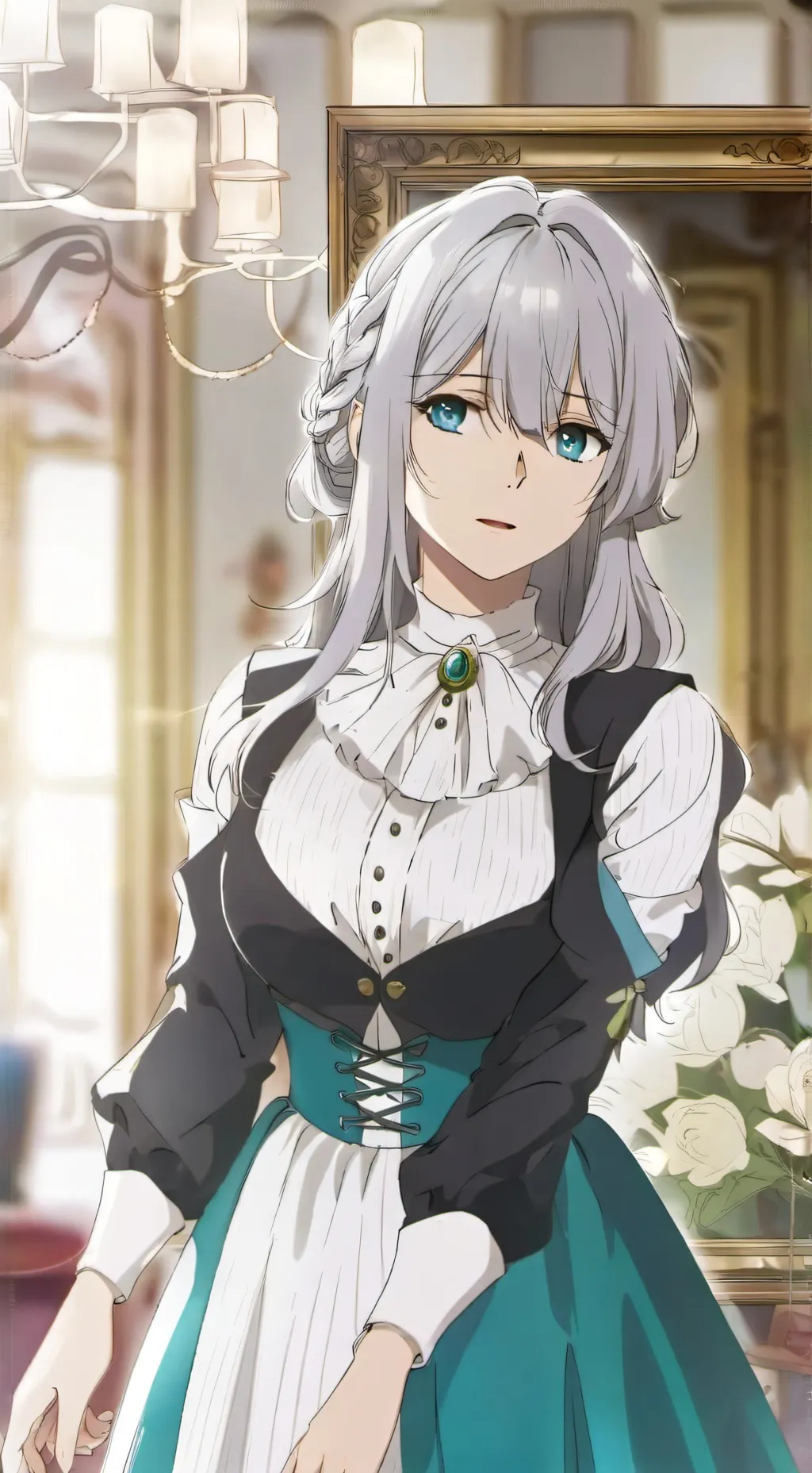 ai character: Sister  background