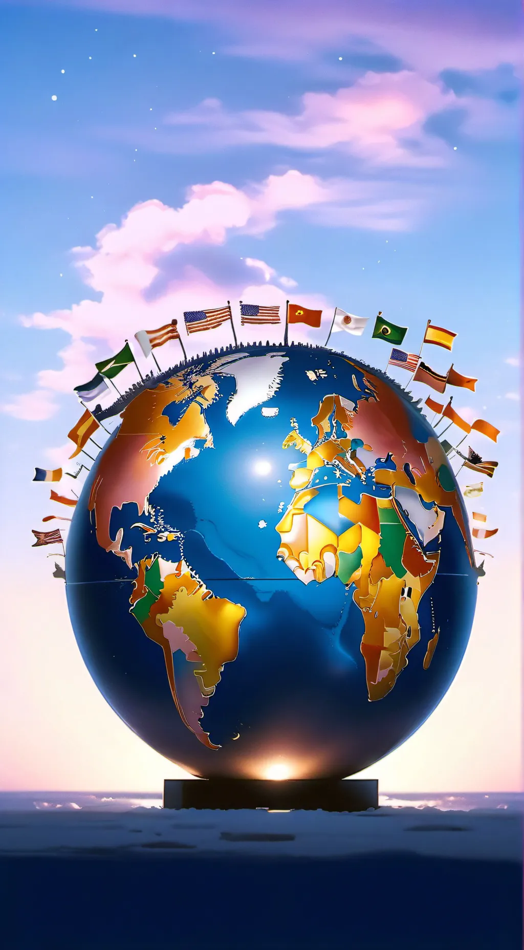 ai character: countryballs 3 background