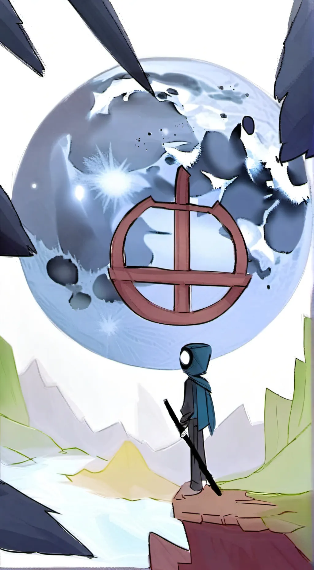 ai character: dw hearts background