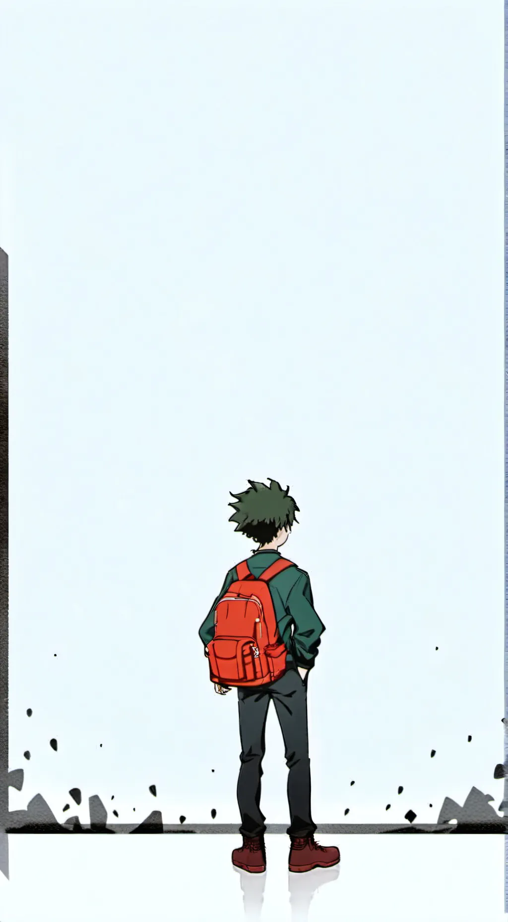 ai character: normal day mha background