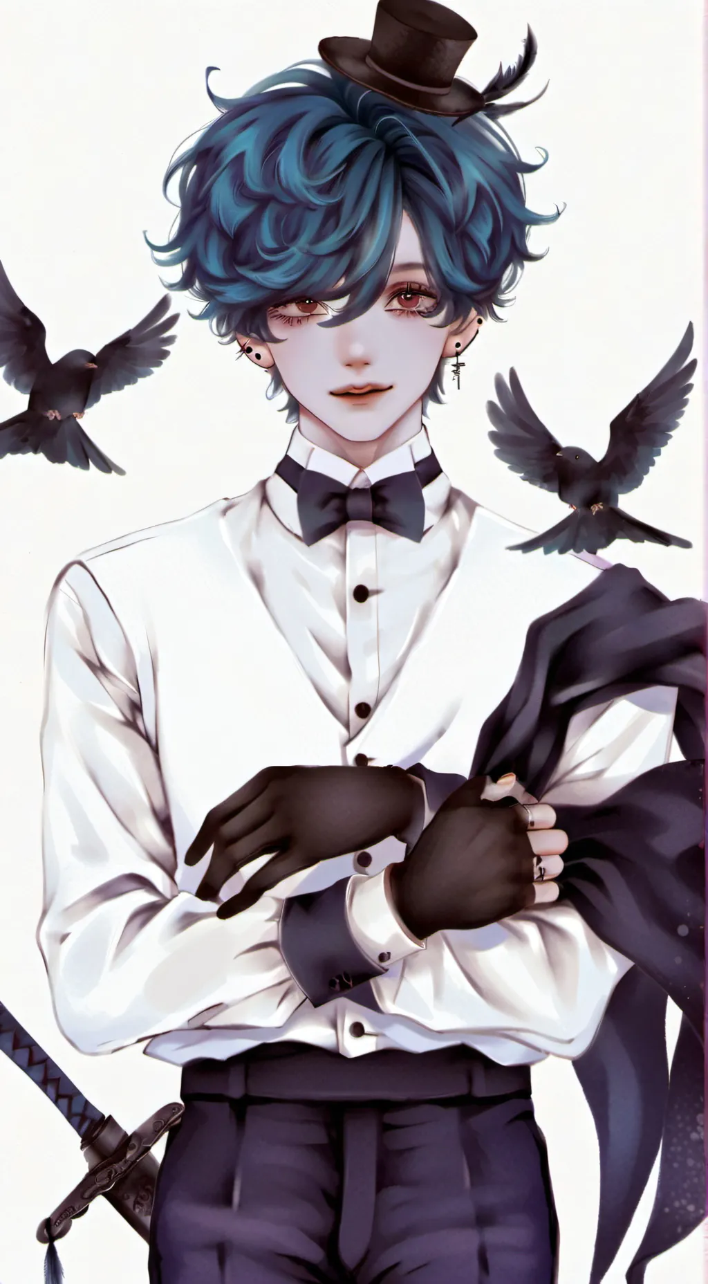 ai character: Forsaken sleepover background