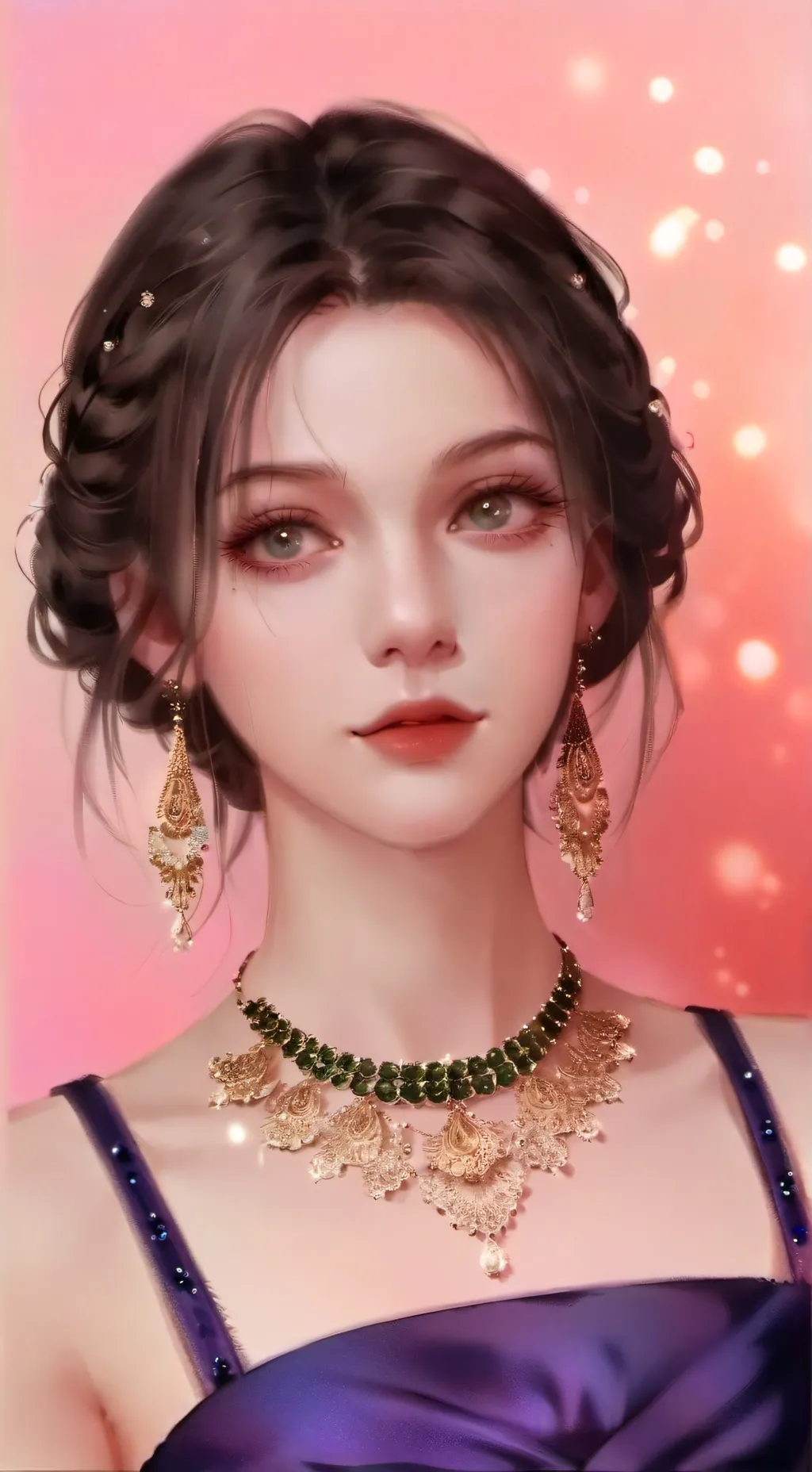 ai character: Girlfriend  background