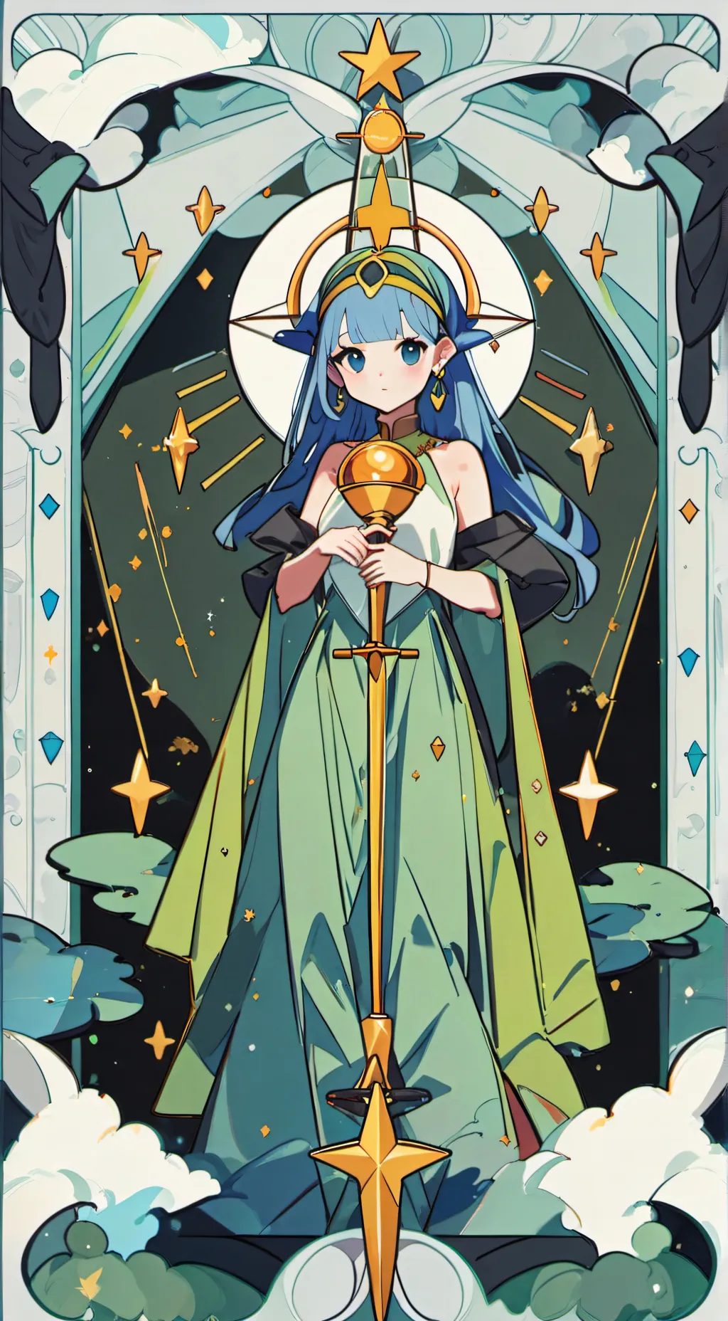 ai character: Shadow milk cookie background