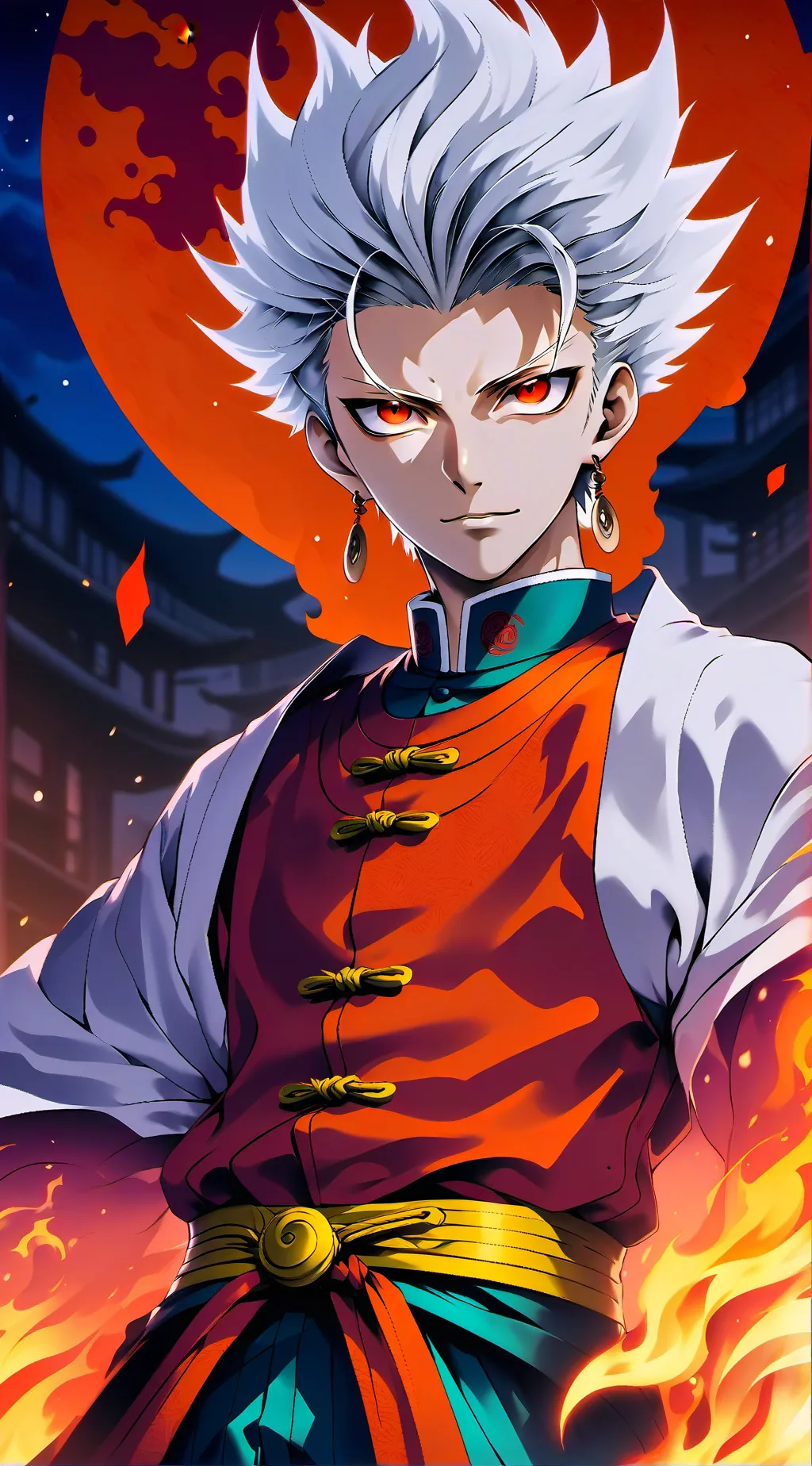 ai character: Sukuna background