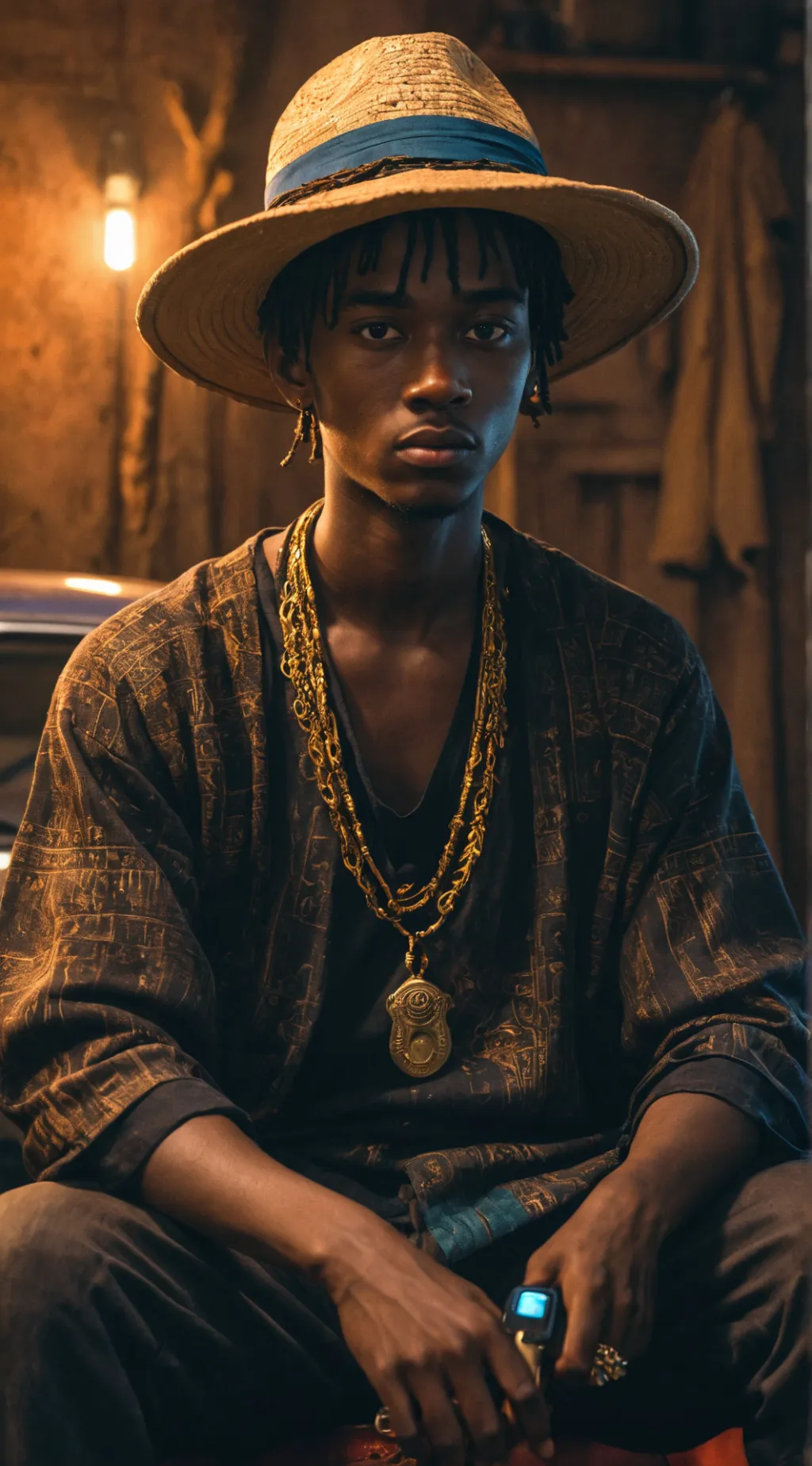 ai character: Darius  background