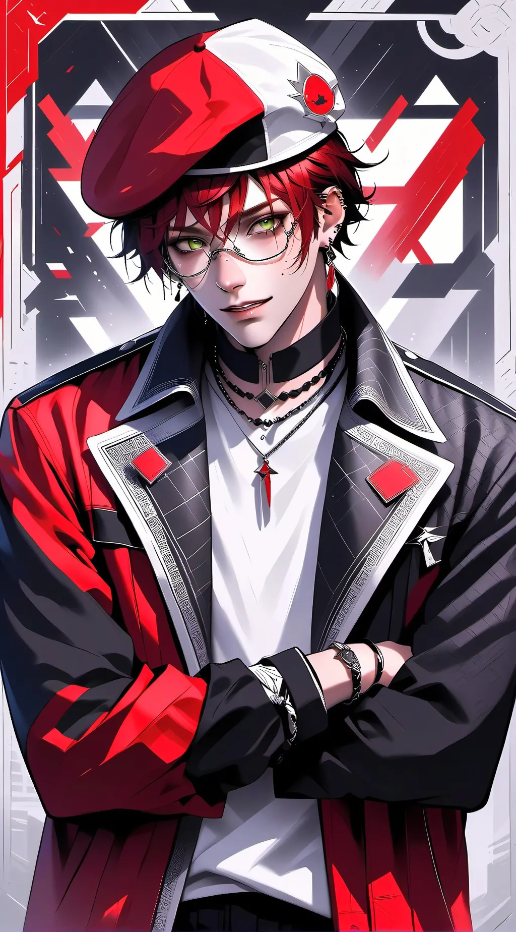 ai character: † ALEX † background