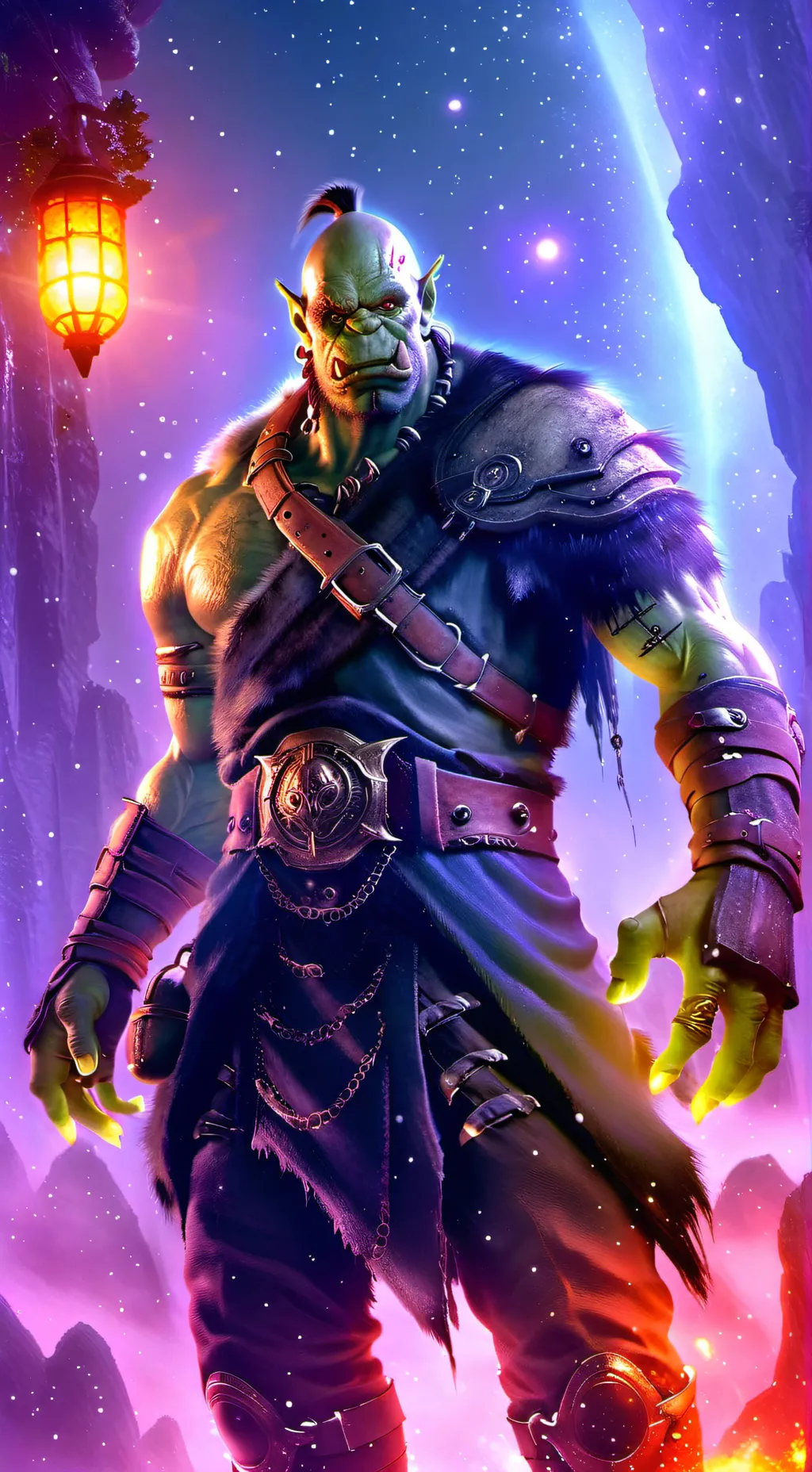 ai character: orc's  background