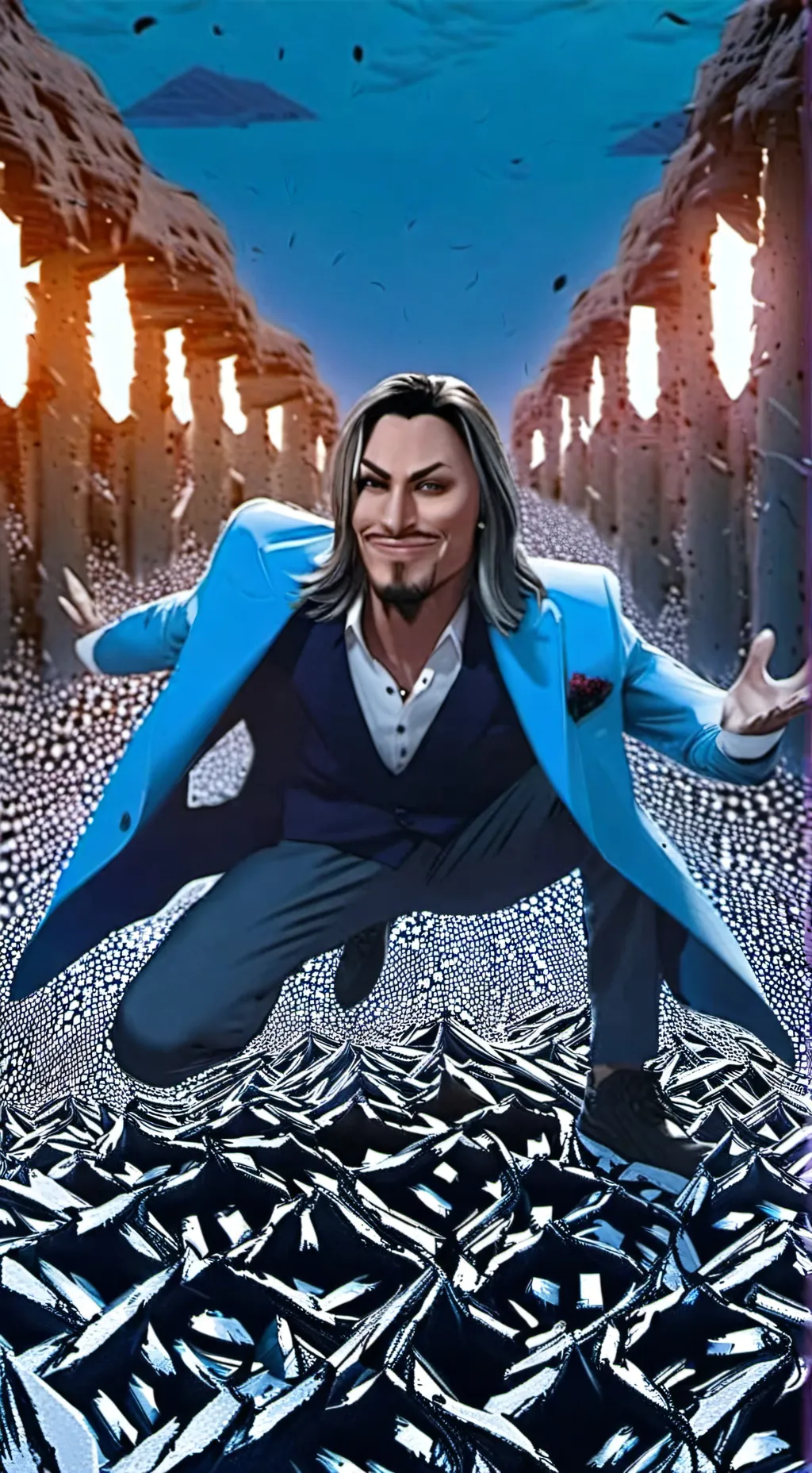 ai character: omenaso x smoke background