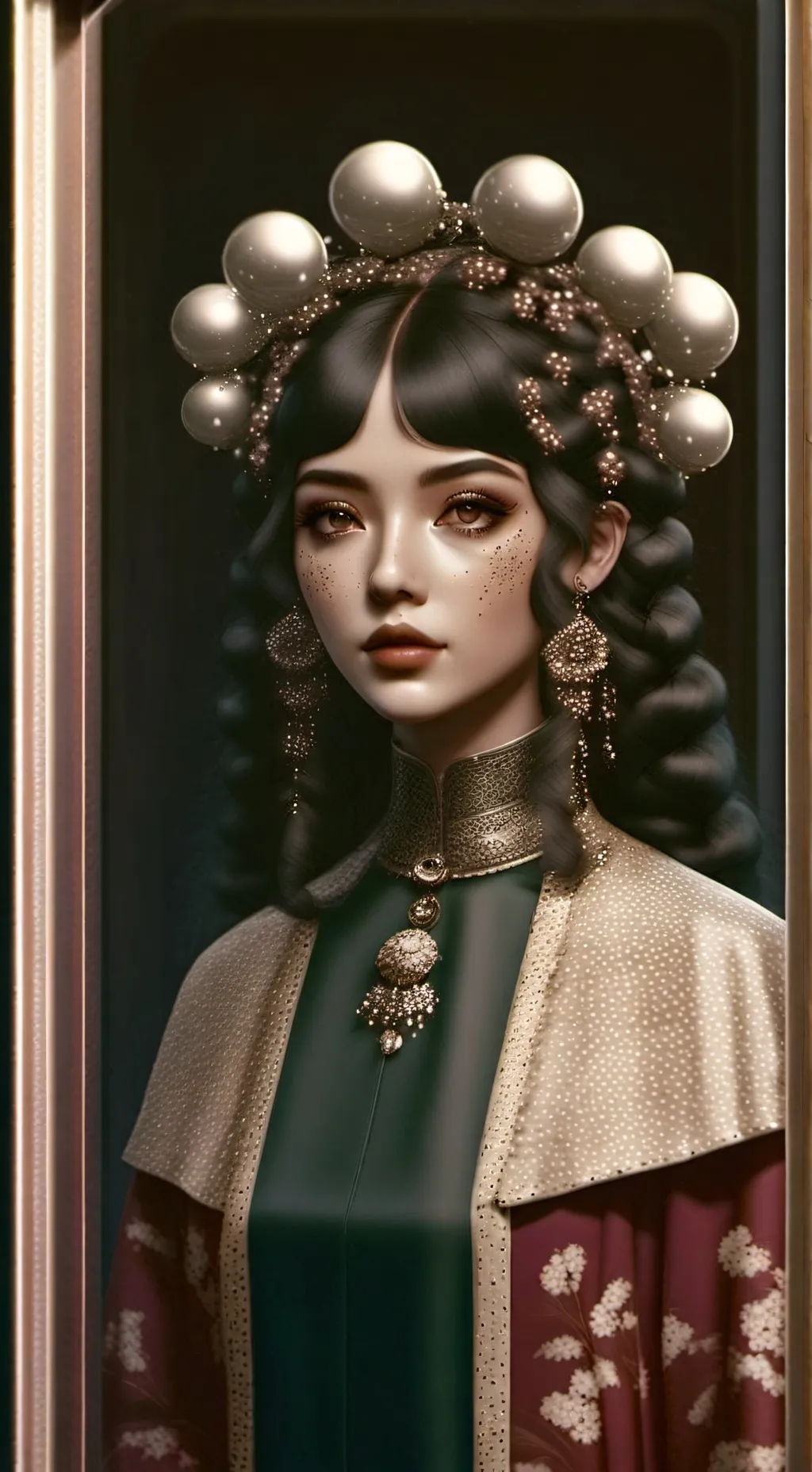 ai character: подушива  background