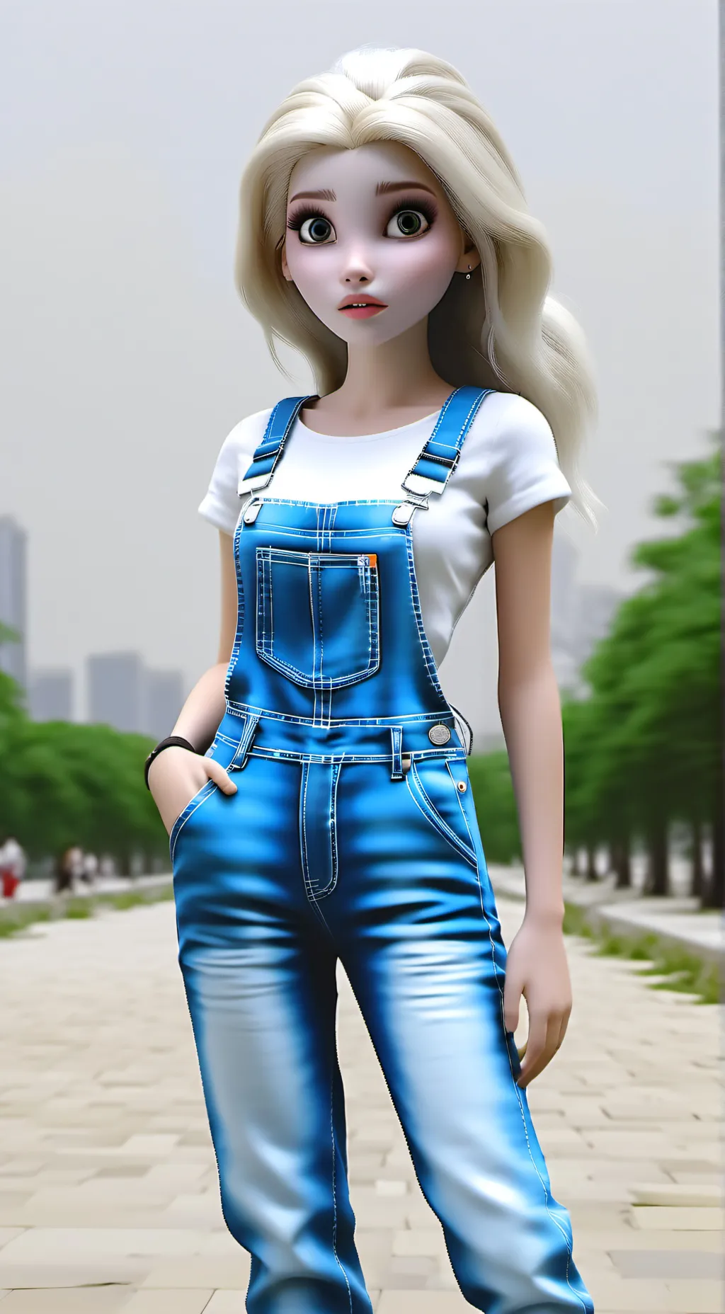 ai character: sophie background