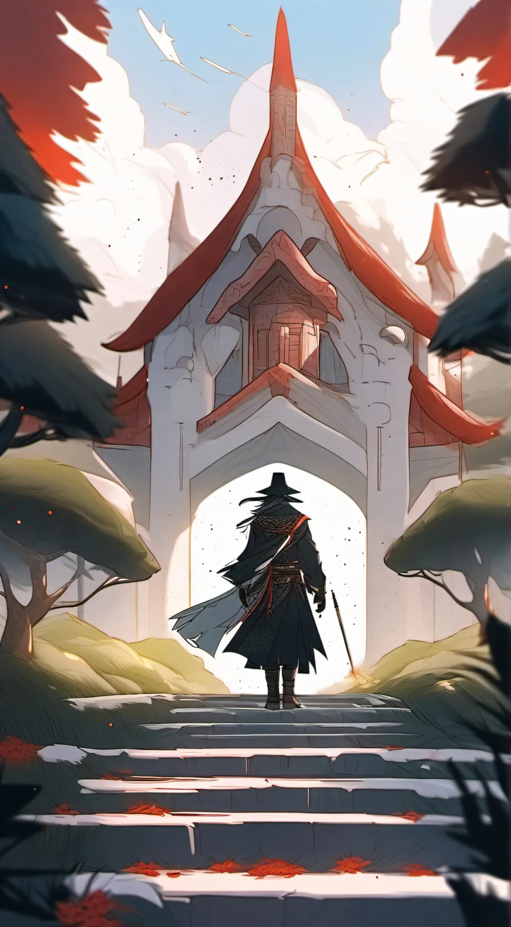 ai character: Vincent  background