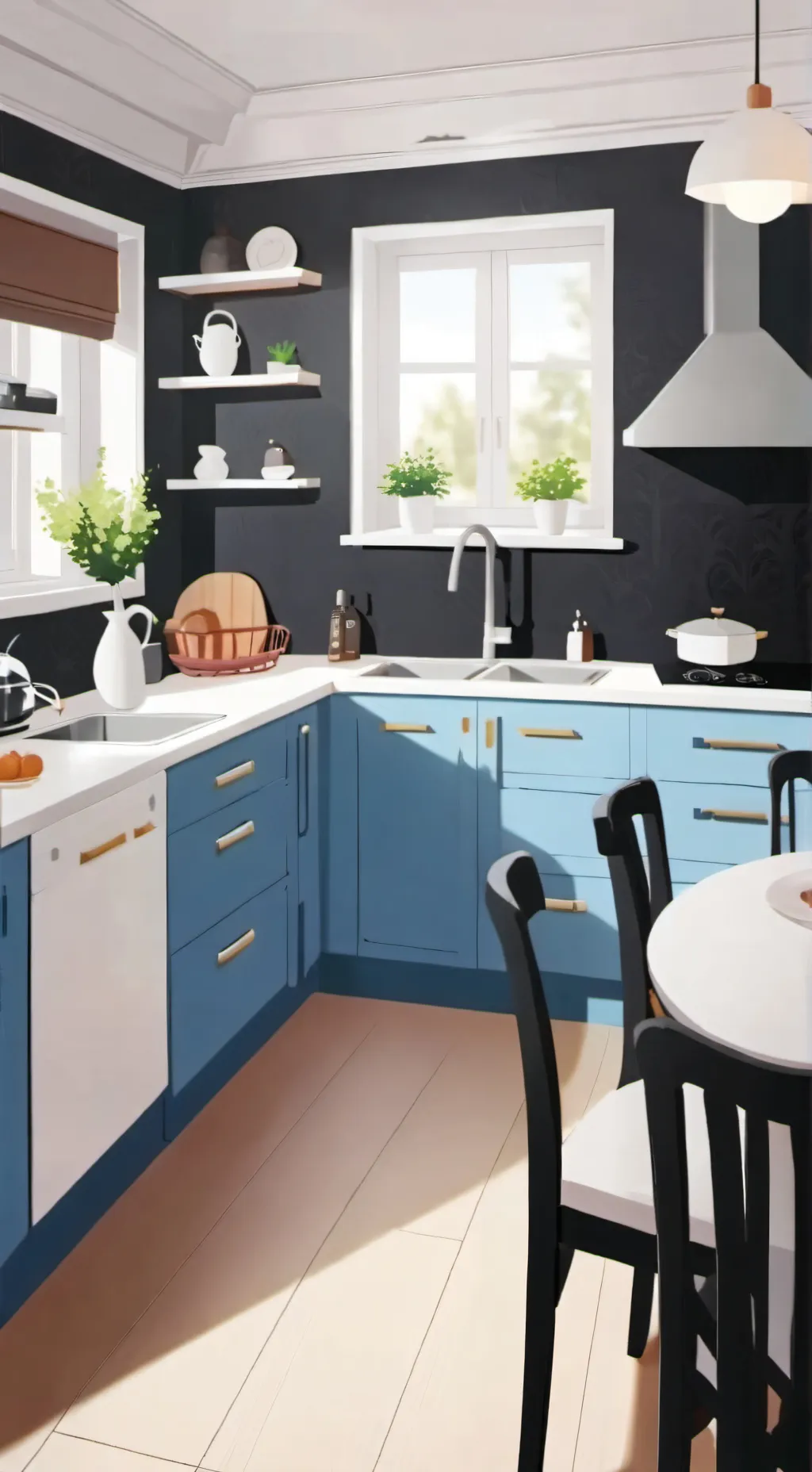 ai character: MHA Baking! background