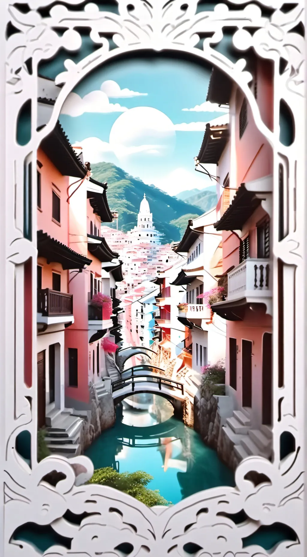 ai character: brookhaven  background