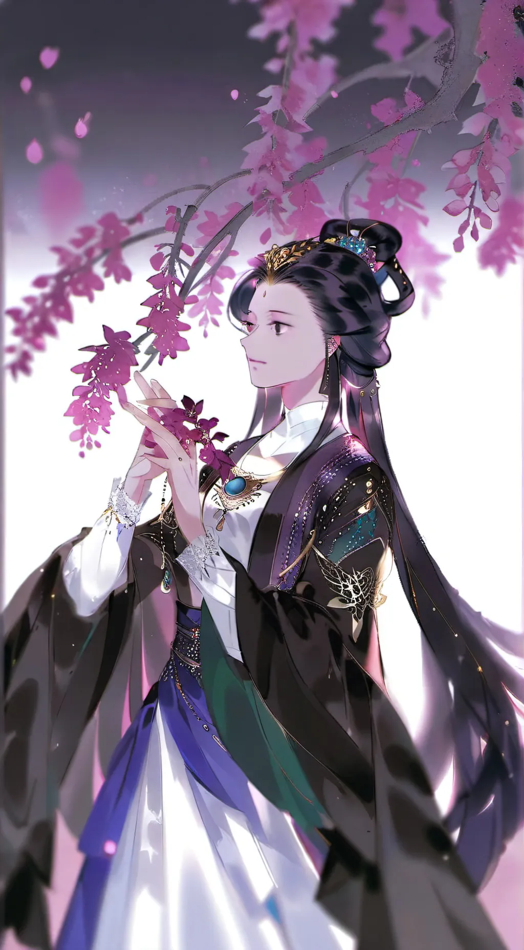 ai character: distrito rojo  background