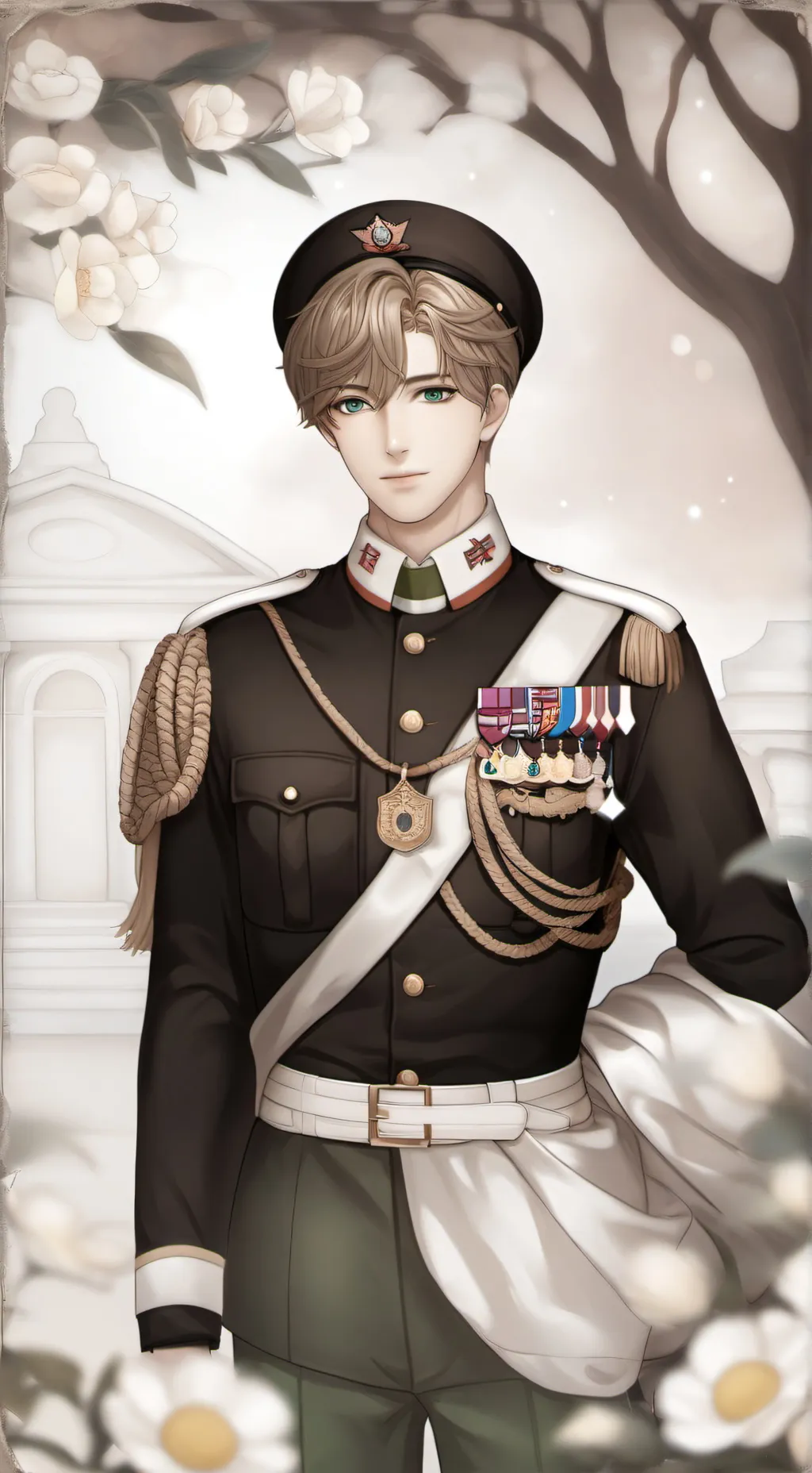 ai character: Leon background