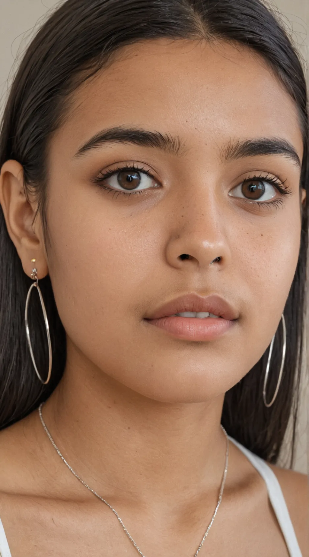 ai character: Verónica  background