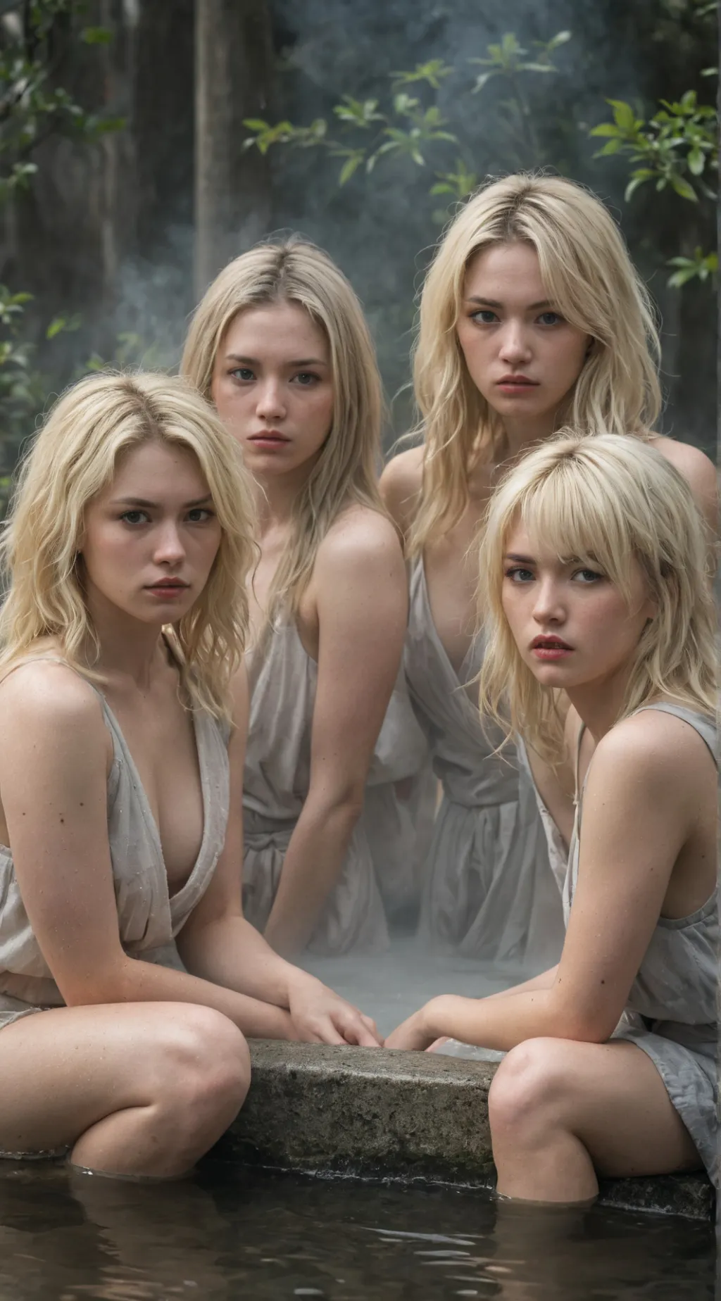 ai character: Aqueous Sisters background