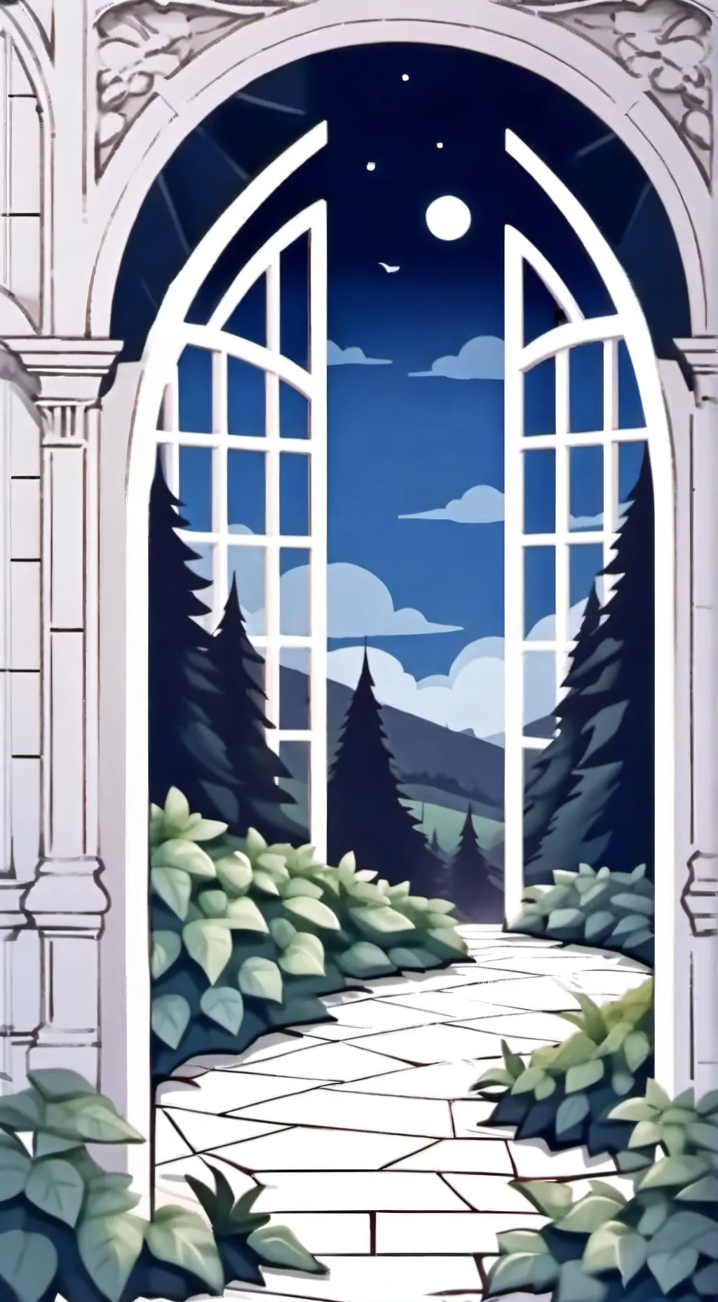 ai character: Grow a Garden background