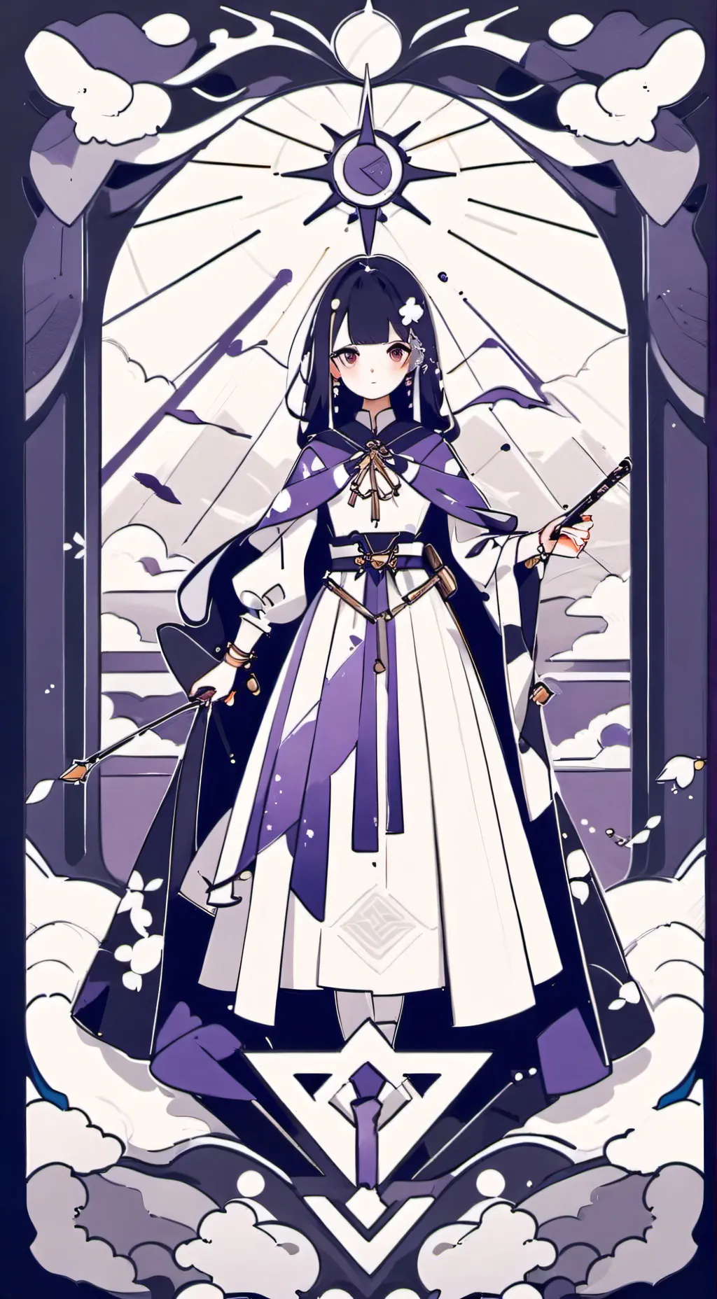 ai character: Dw x Forsaken background