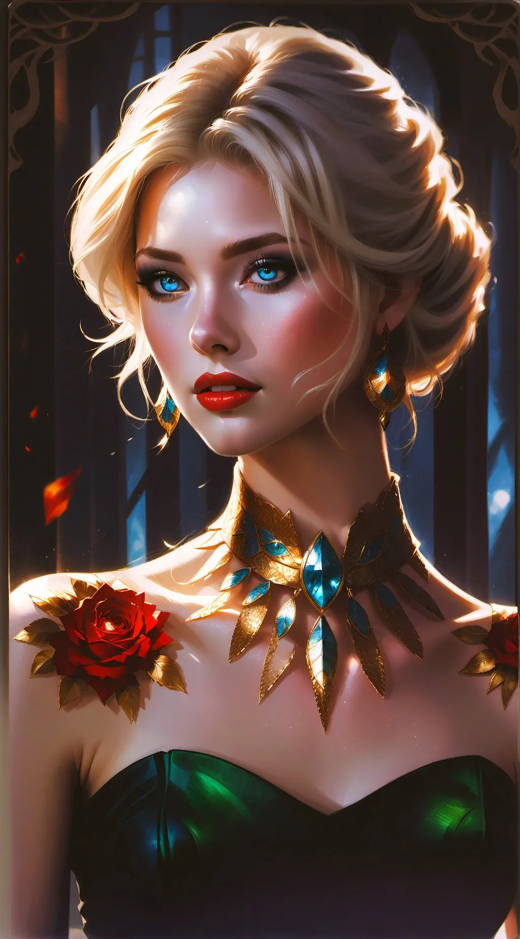 ai character: Emma  background