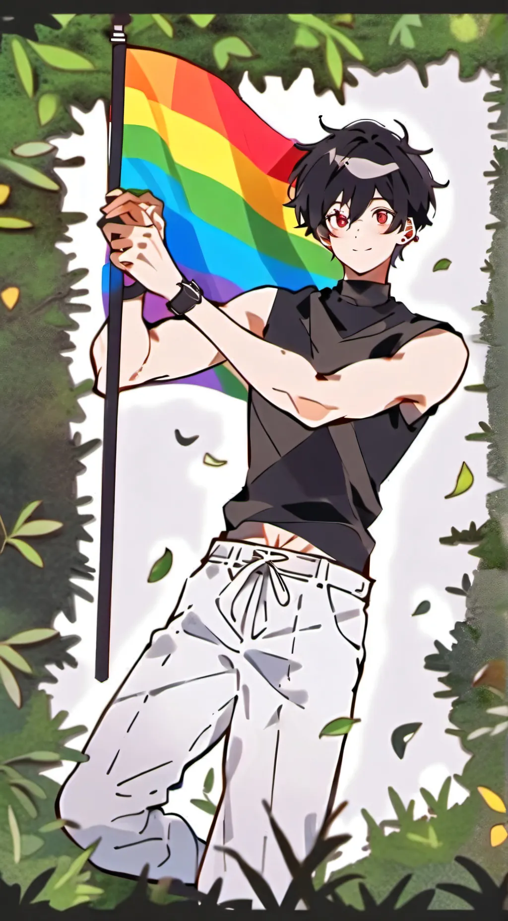 ai character: nicka background