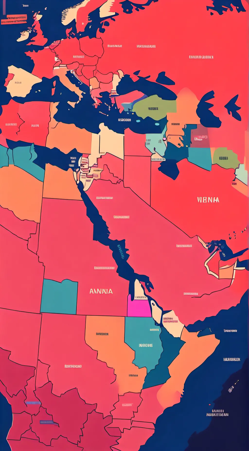 ai character: countries background