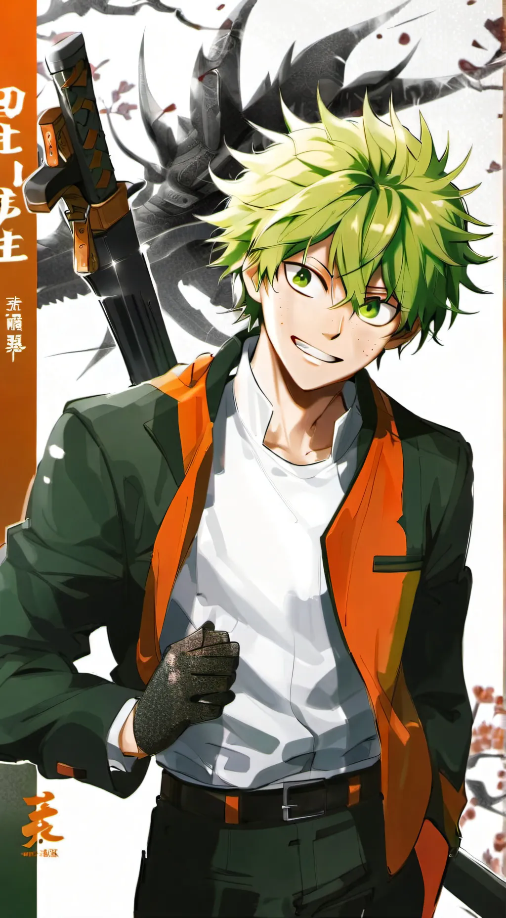 ai character: deku background