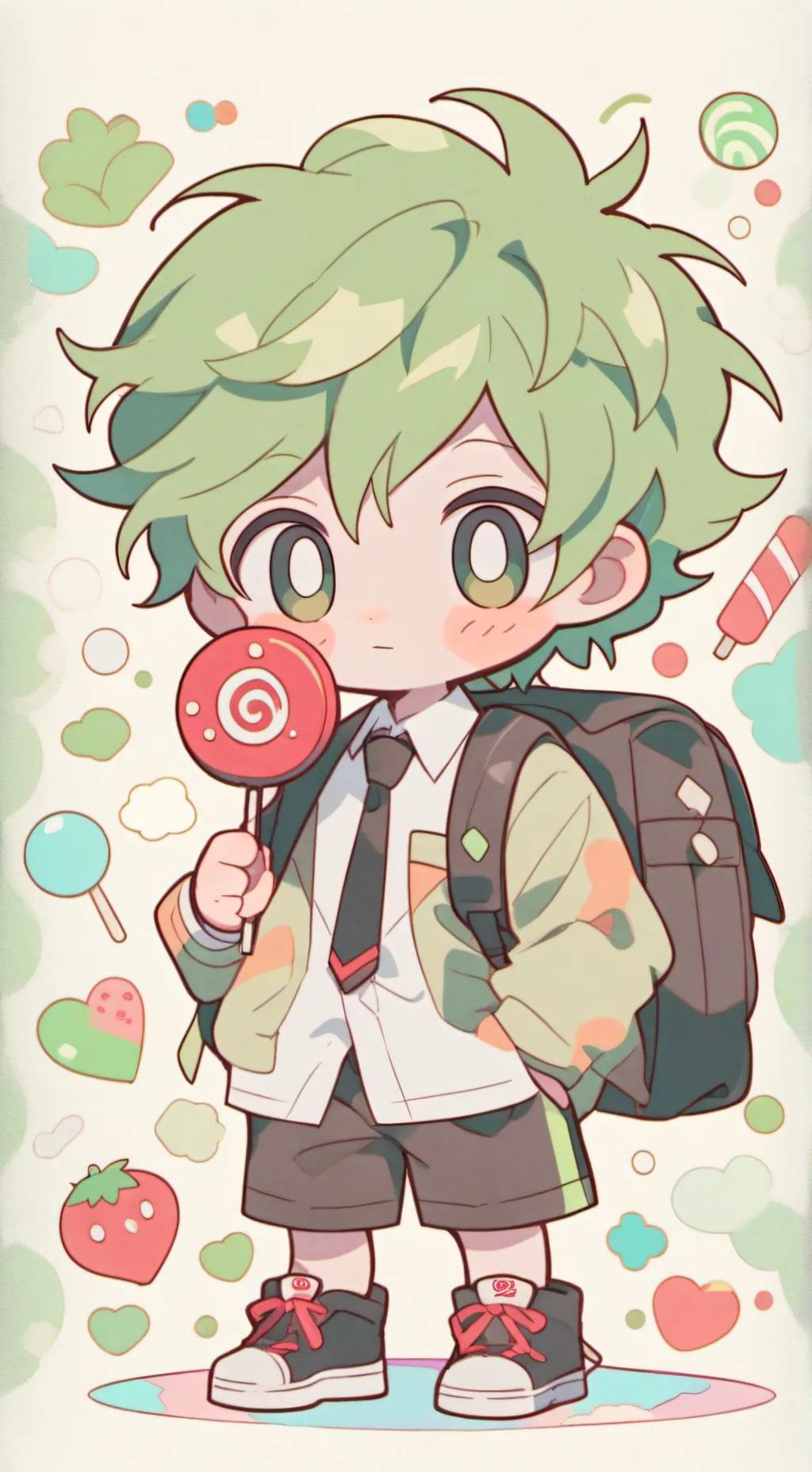 ai character: 007n7 family background