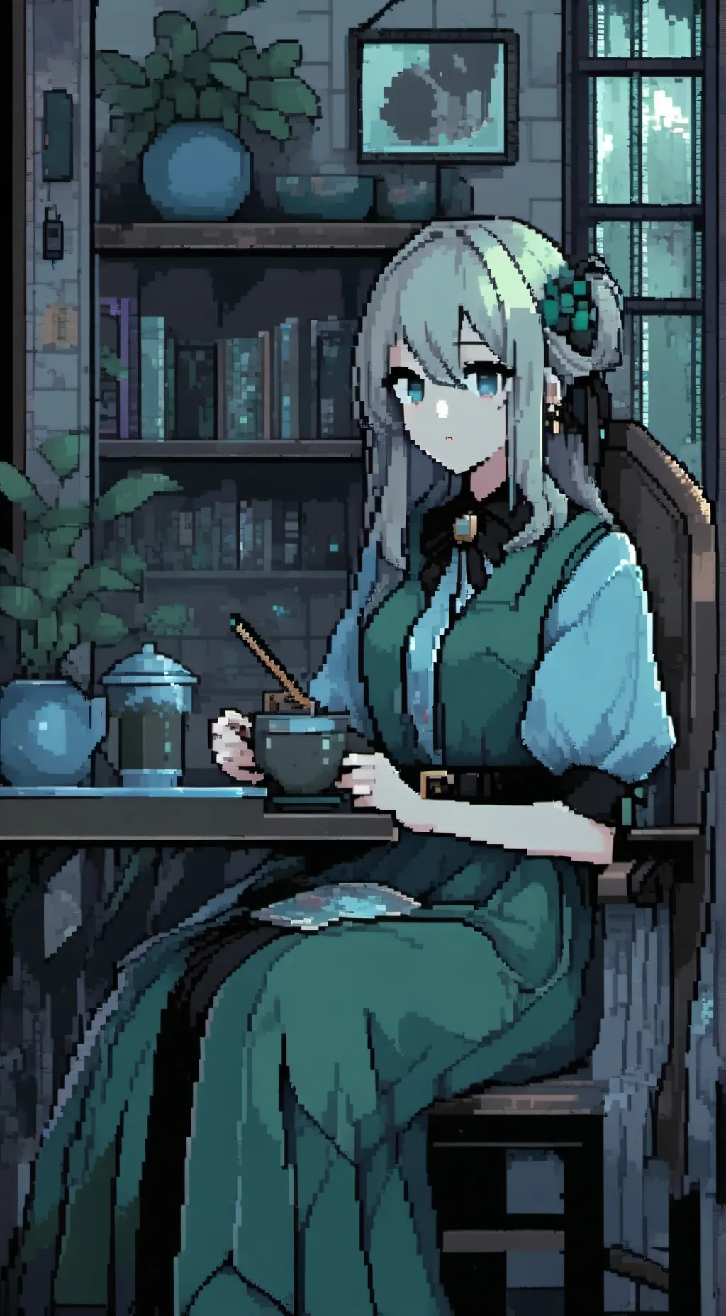 ai character: Belly ￼￼￼￼ background