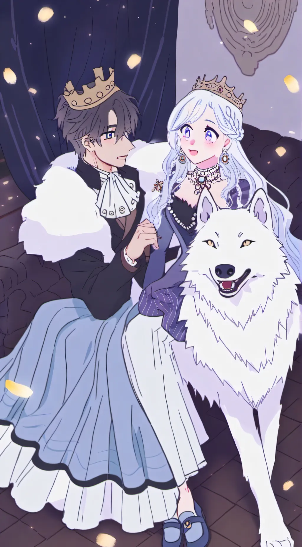 ai character: Life of luxury 1 background