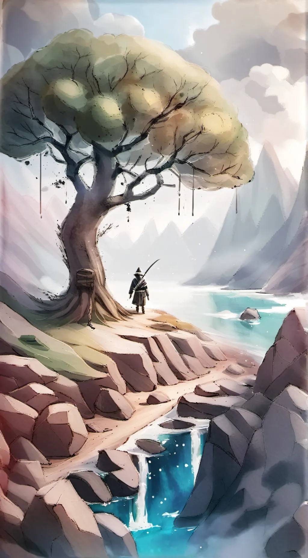 ai character: Vee and boogie bot background