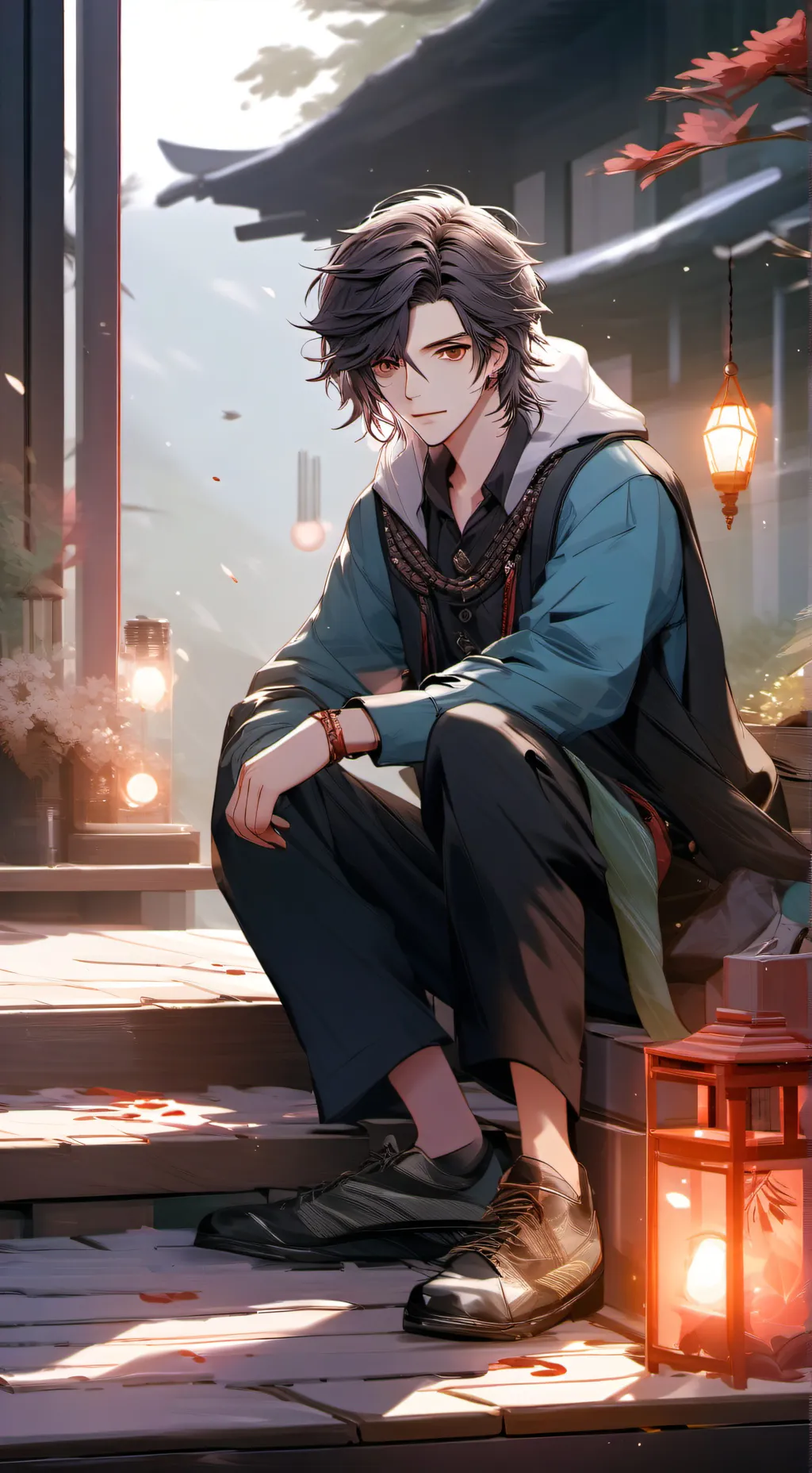 ai character: alex 😝😝 background