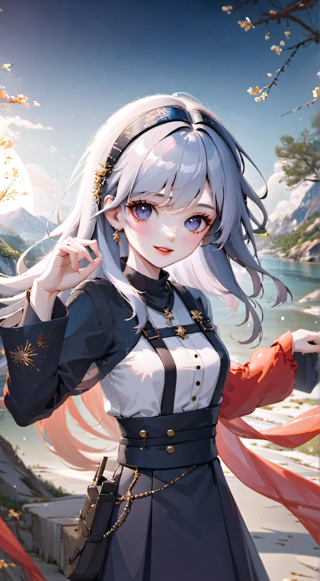 ai character: Mina background