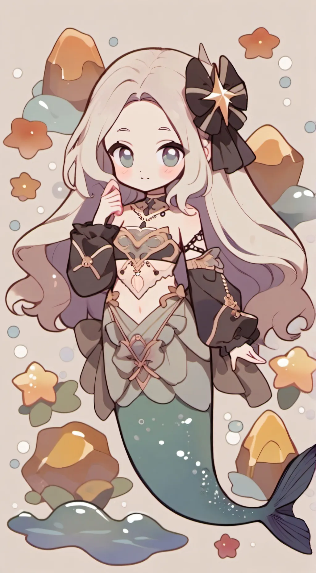 ai character: Family🧜‍♀️🧜‍♂️ background