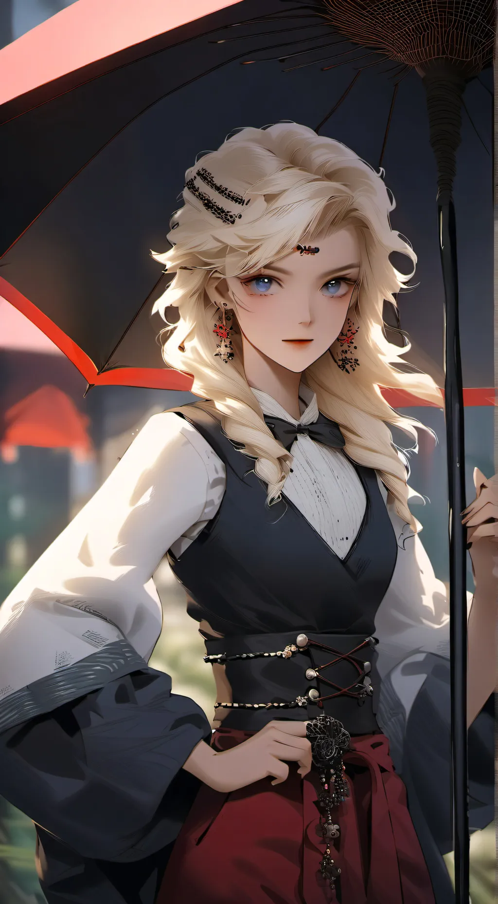 ai character: jennie  background