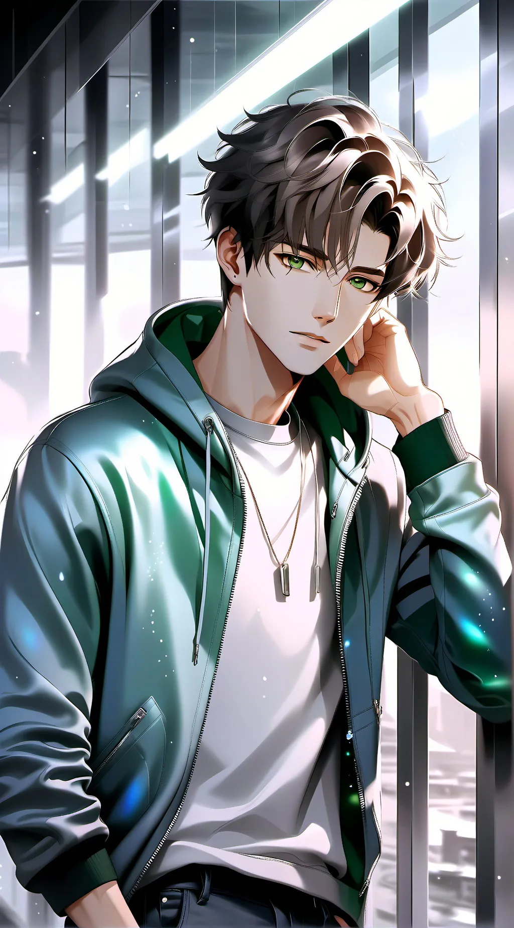 ai character: Jason  background