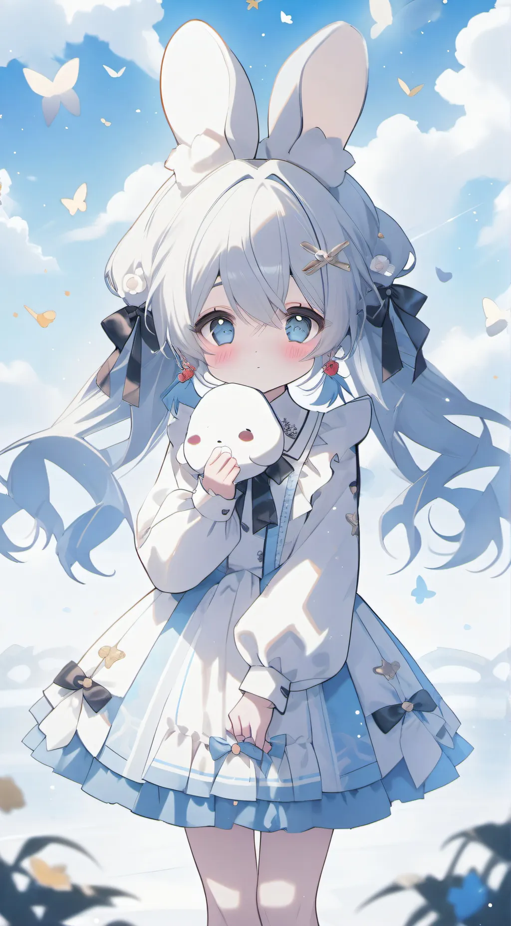 ai character: Pure vannila background