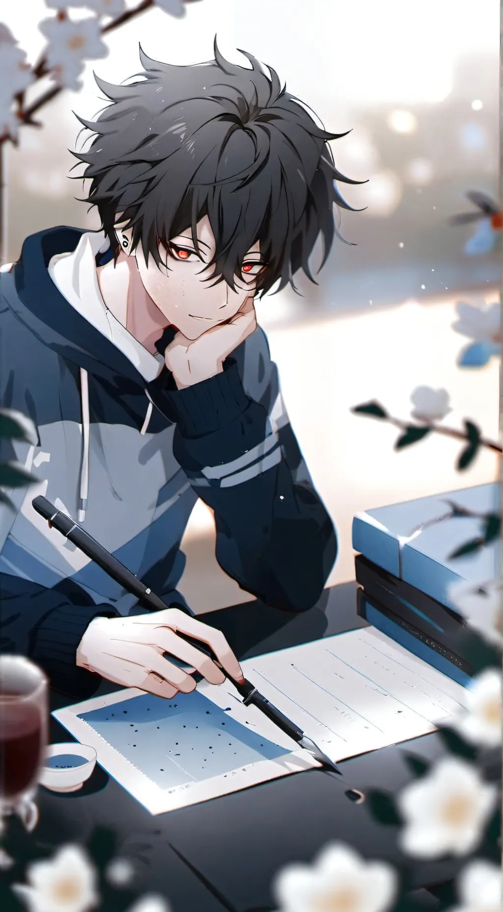 ai character: кай background