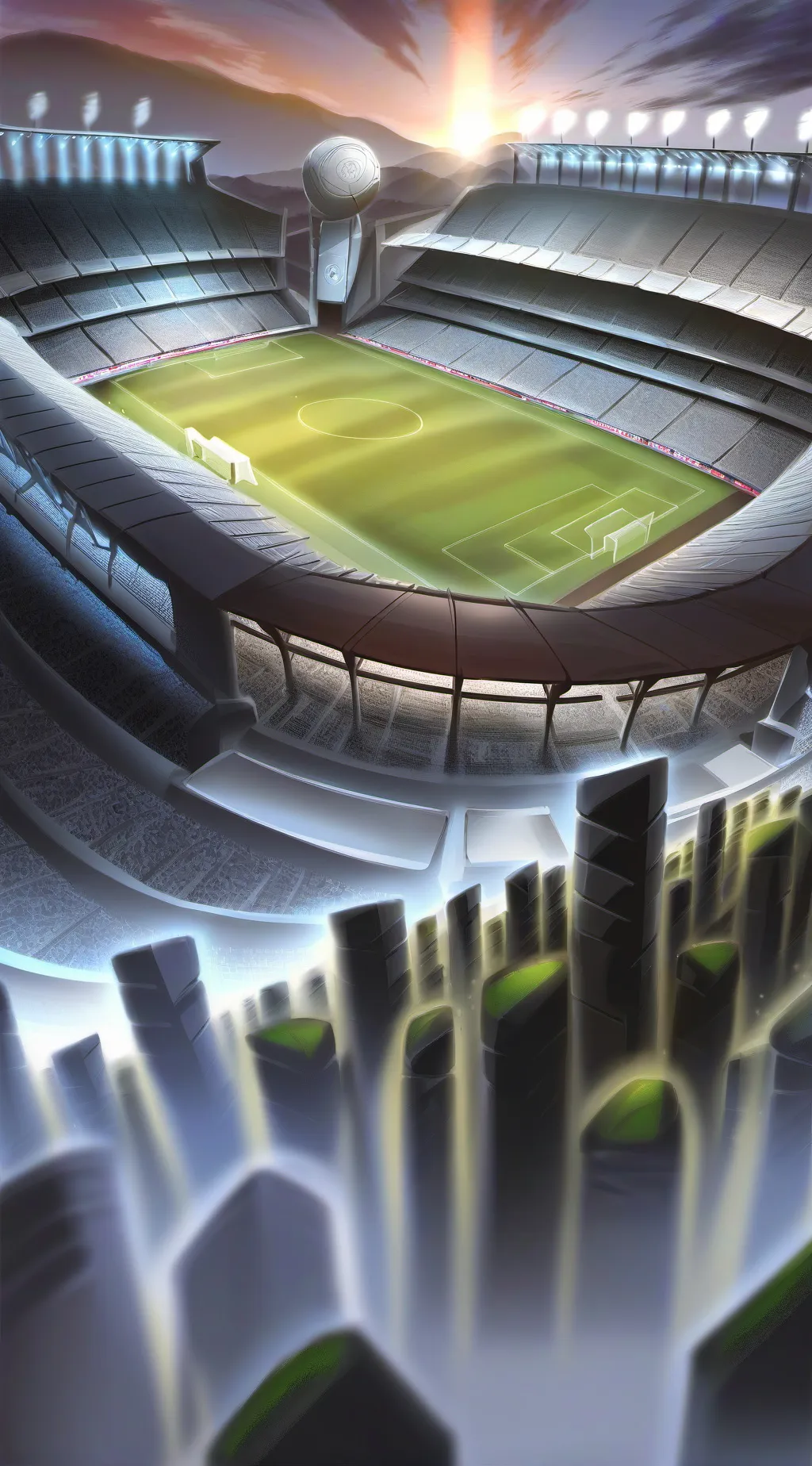 ai character: Modo carrera background