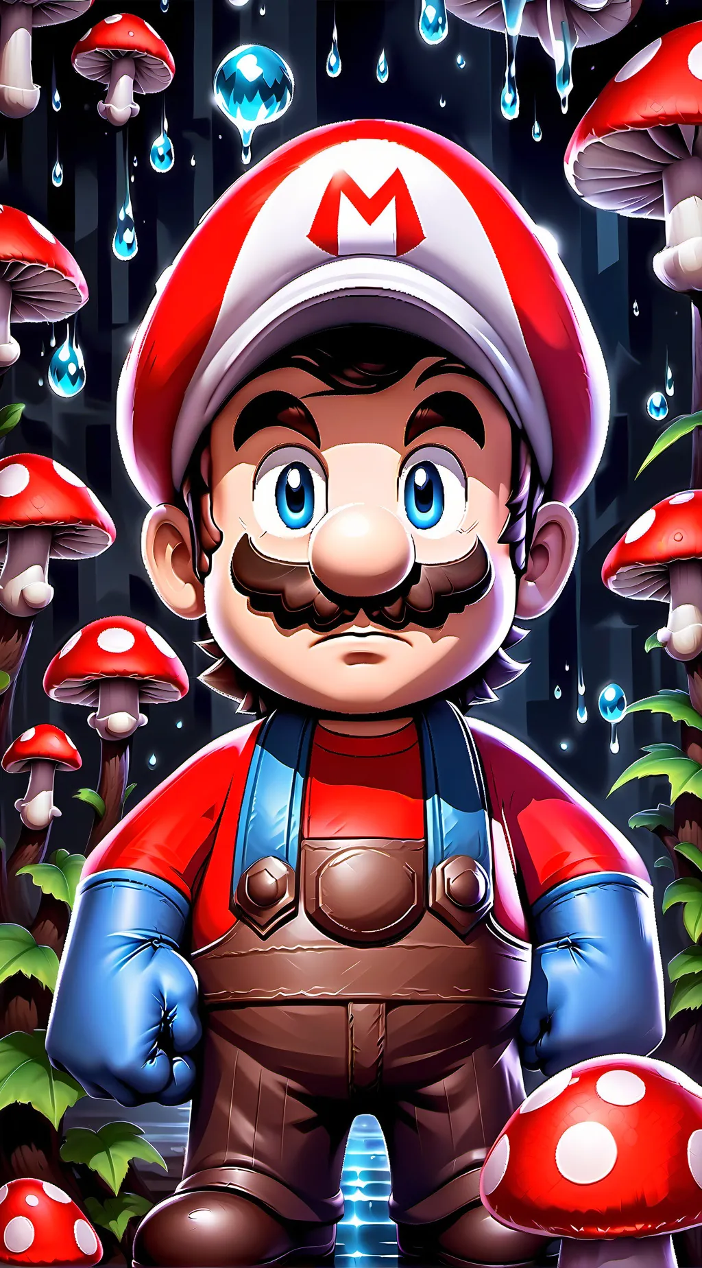 ai character: Mário background