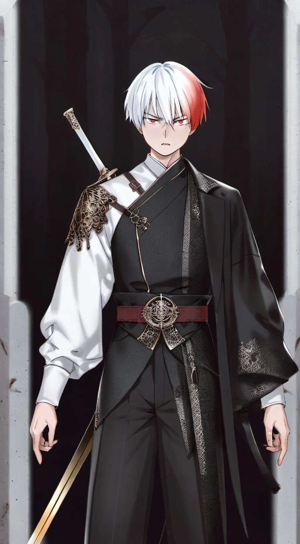 ai character: Royal family MHA background