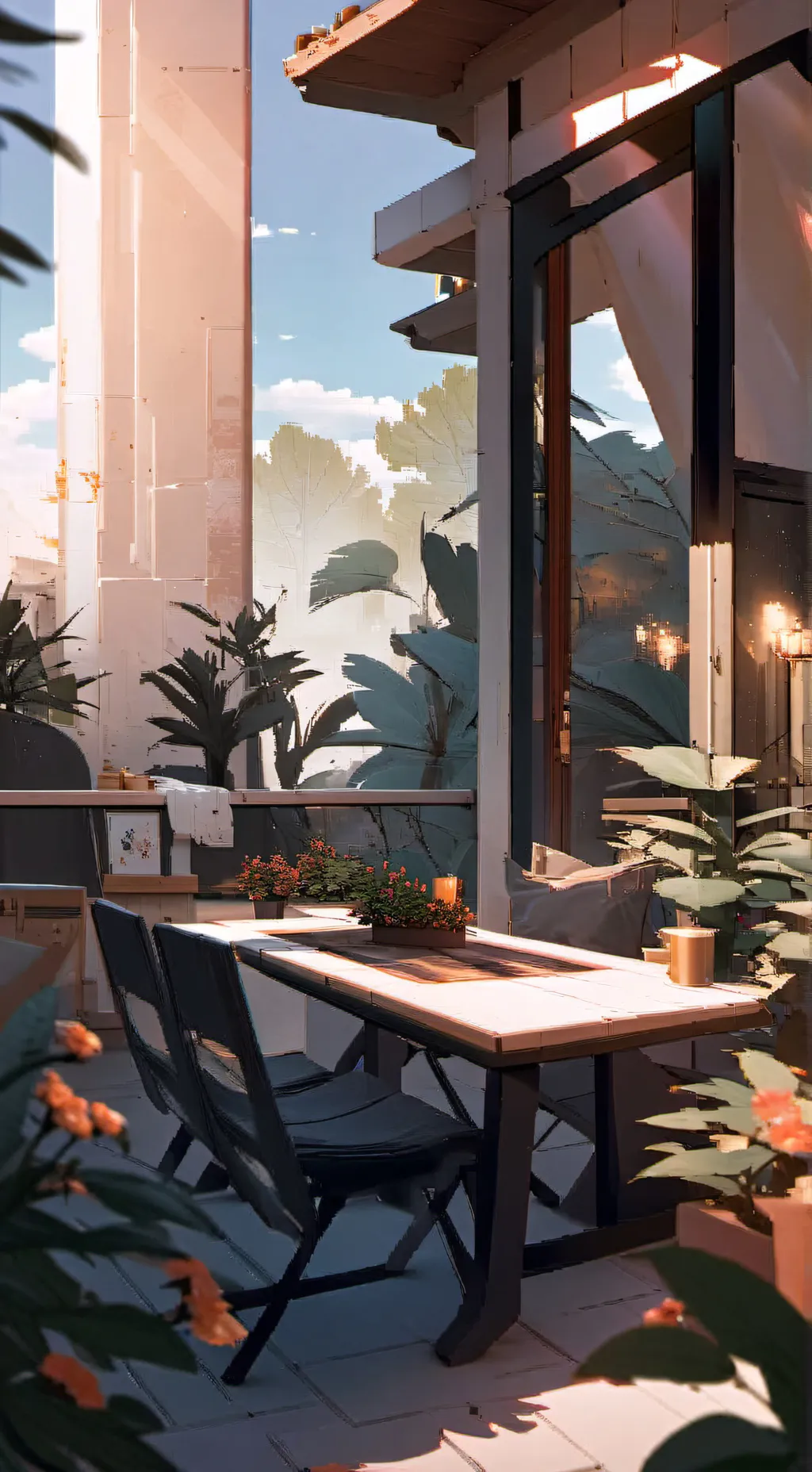 ai character: Dw x P:A background