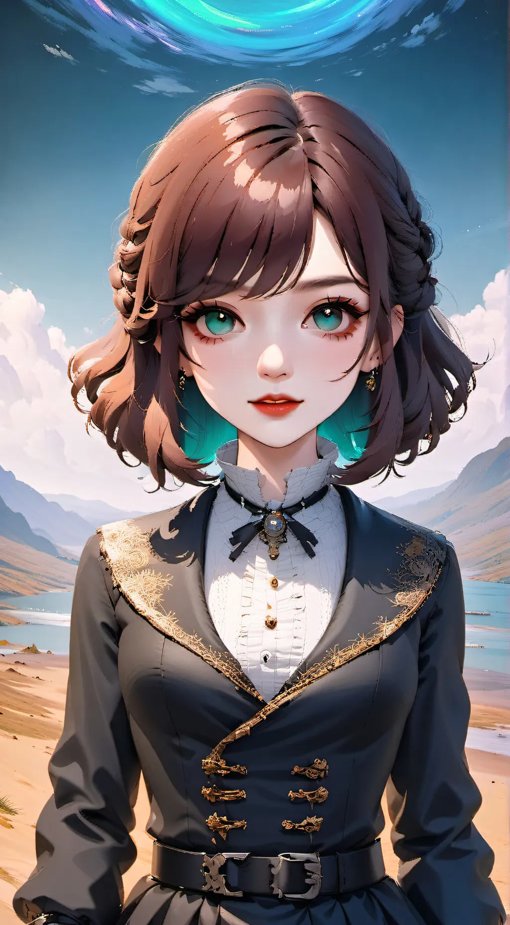 ai character: Chrystal background