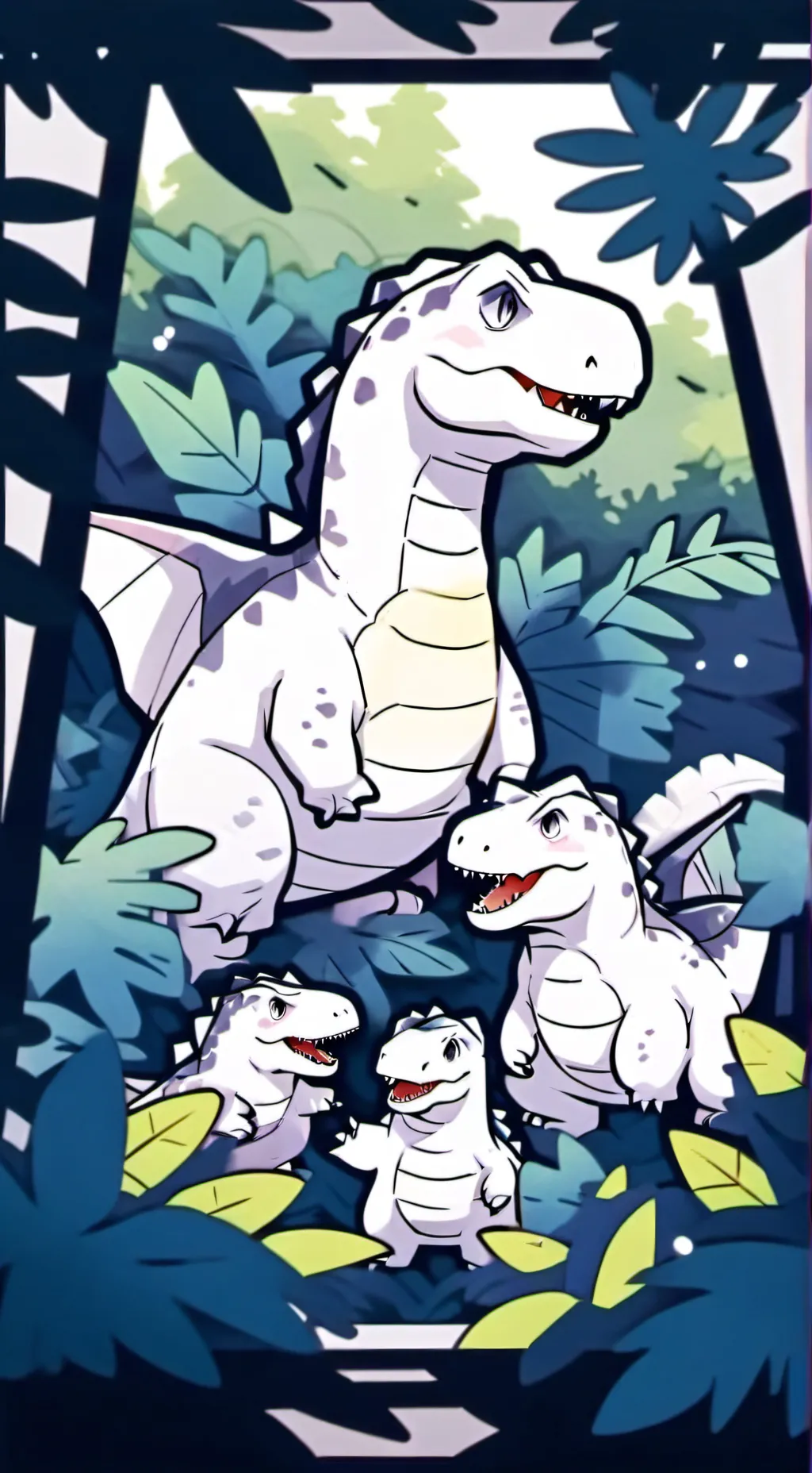 ai character: Dino bash: TTT background