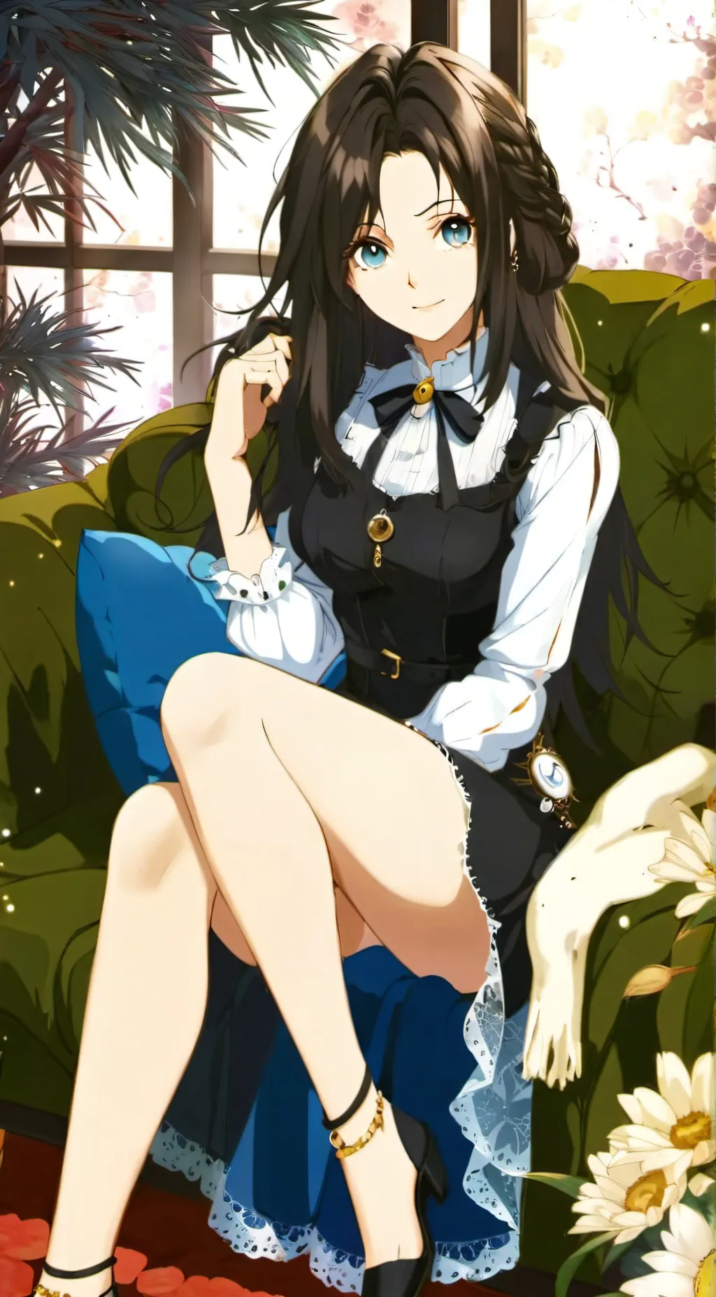 ai character: Ashley background