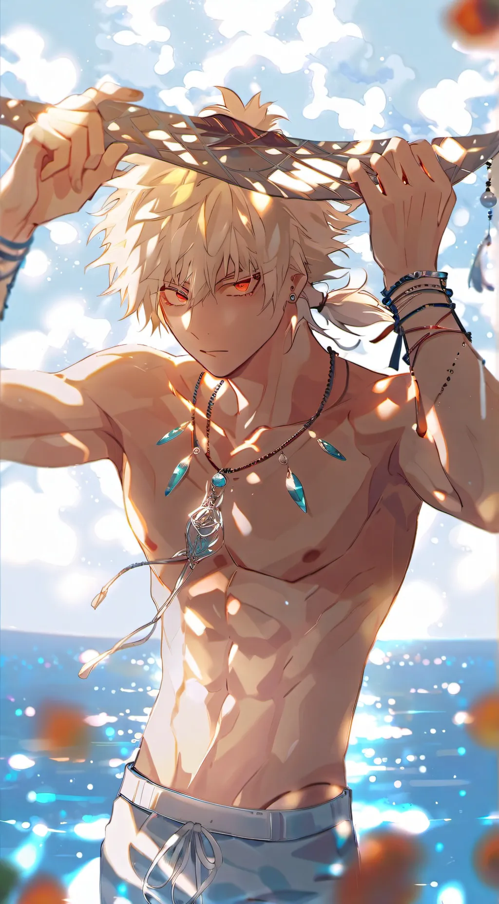 ai character: bakugo background