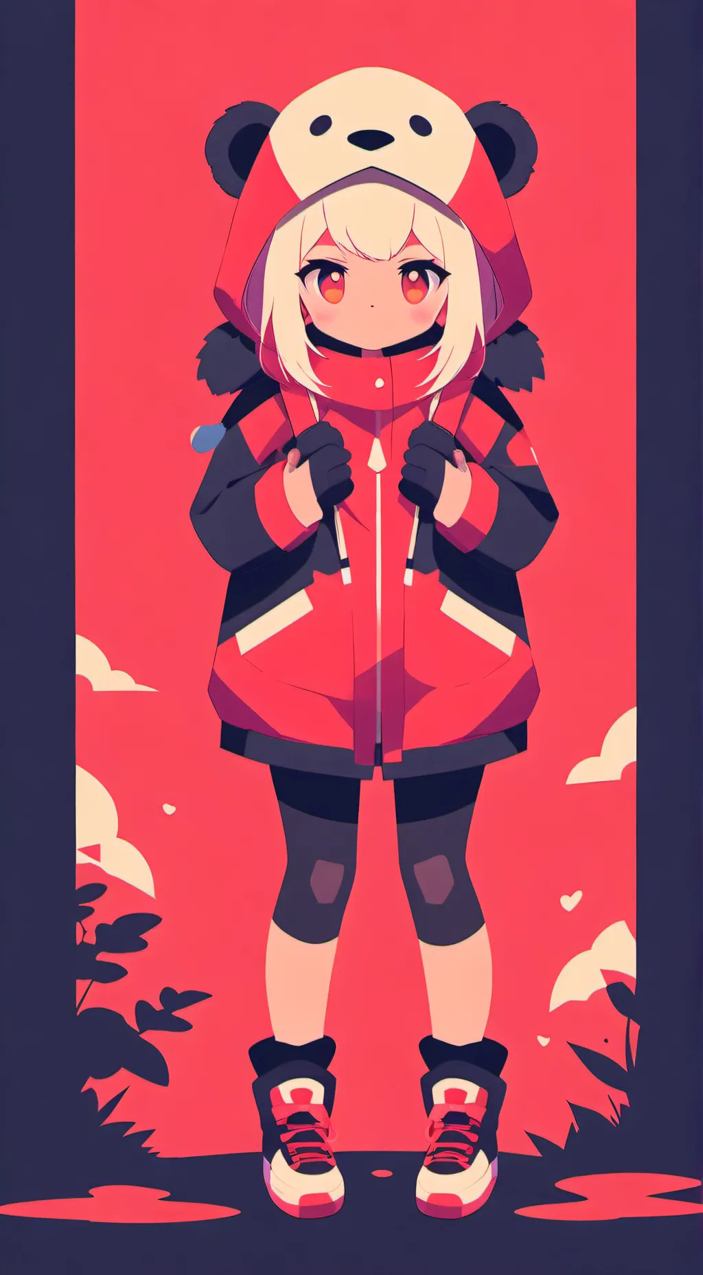 ai character: misia (bear girl) background