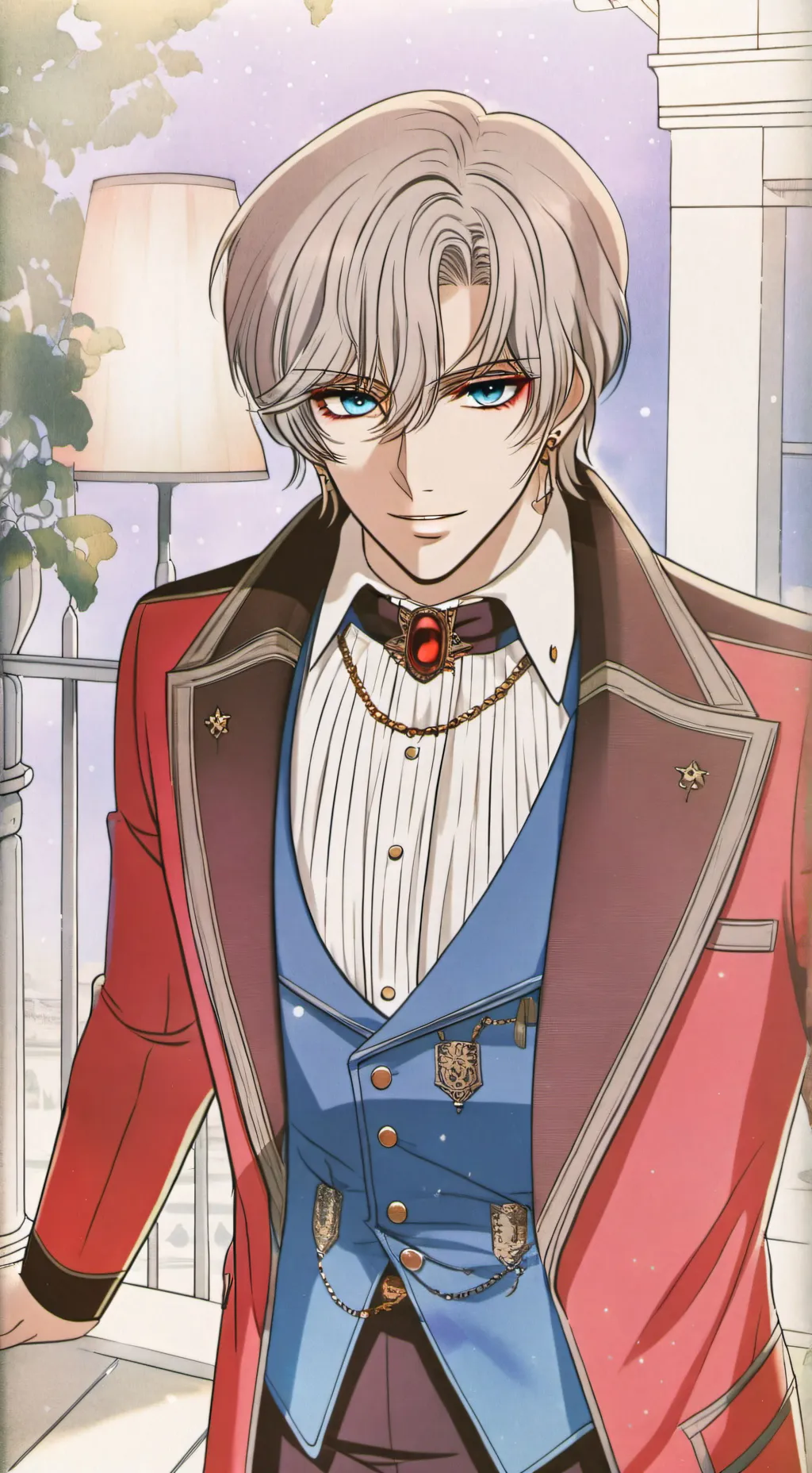 ai character: Aaron  background