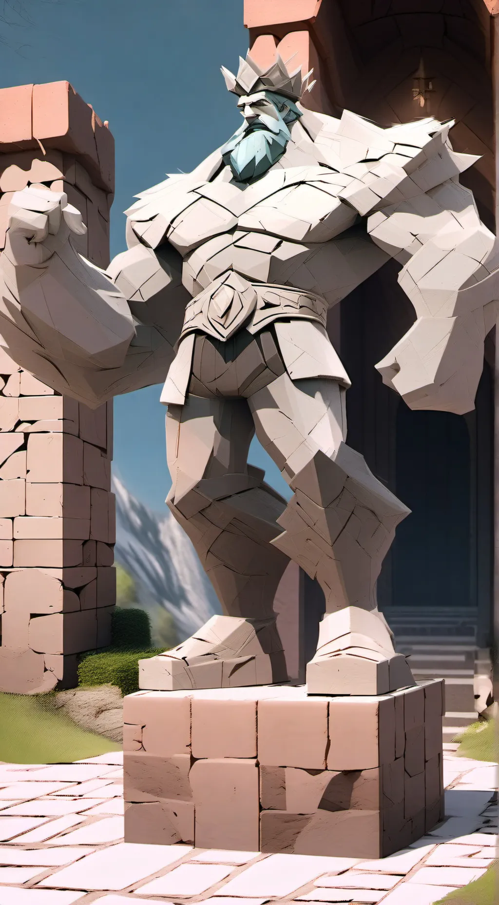 ai character: Technoblade background