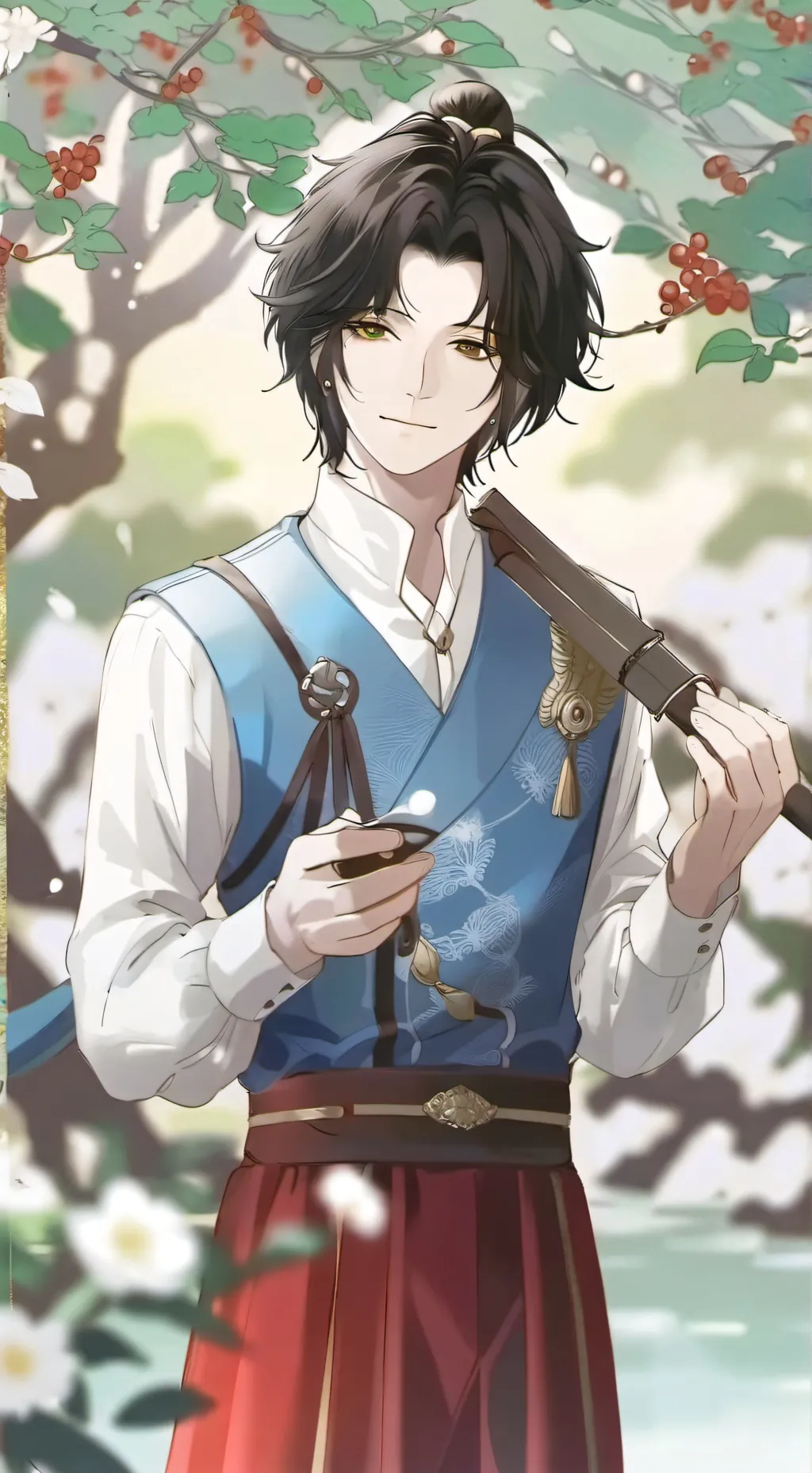 ai character: The Scary Film background